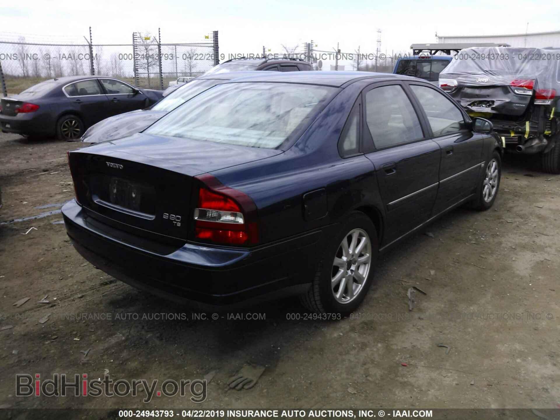 2003 VOLVO S80 - VIN: YV1TS91Z431314073 - Фото 4