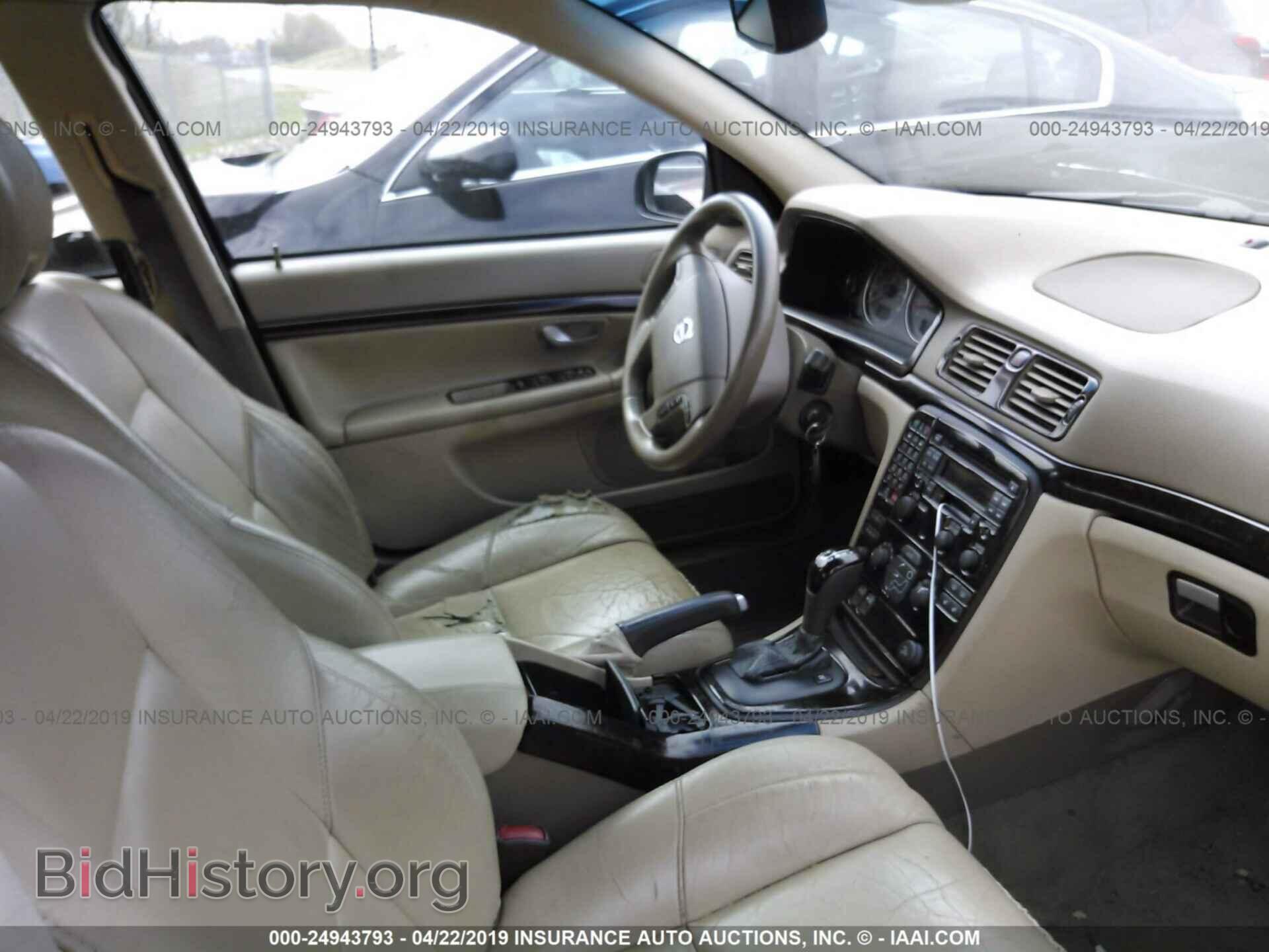 2003 VOLVO S80 - VIN: YV1TS91Z431314073 - Фото 5