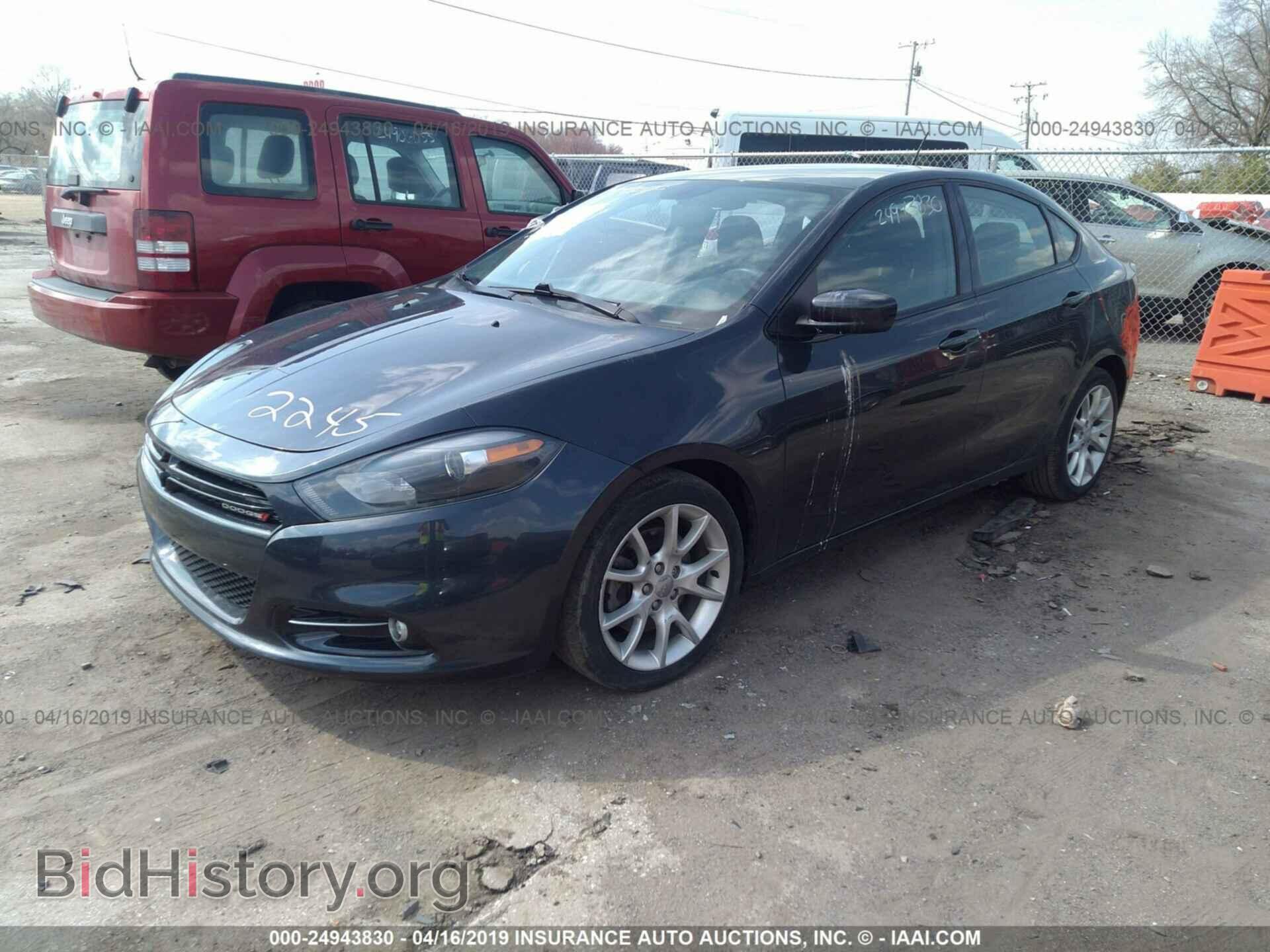 2013 DODGE DART - VIN: 1C3CDFBA8DD302245 - Фото 2