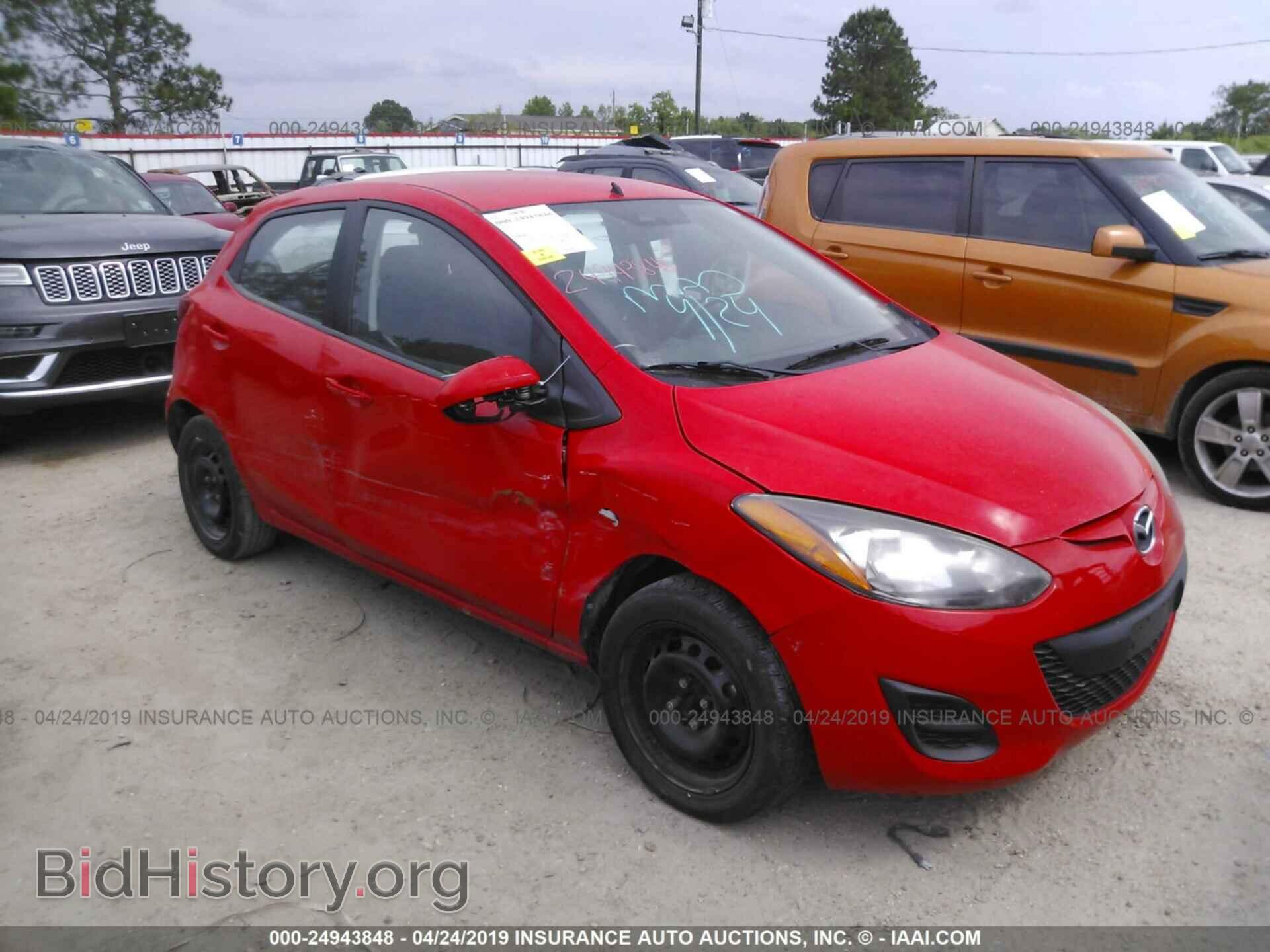 Photo JM1DE1KY7D0156778 - MAZDA MAZDA2 2013