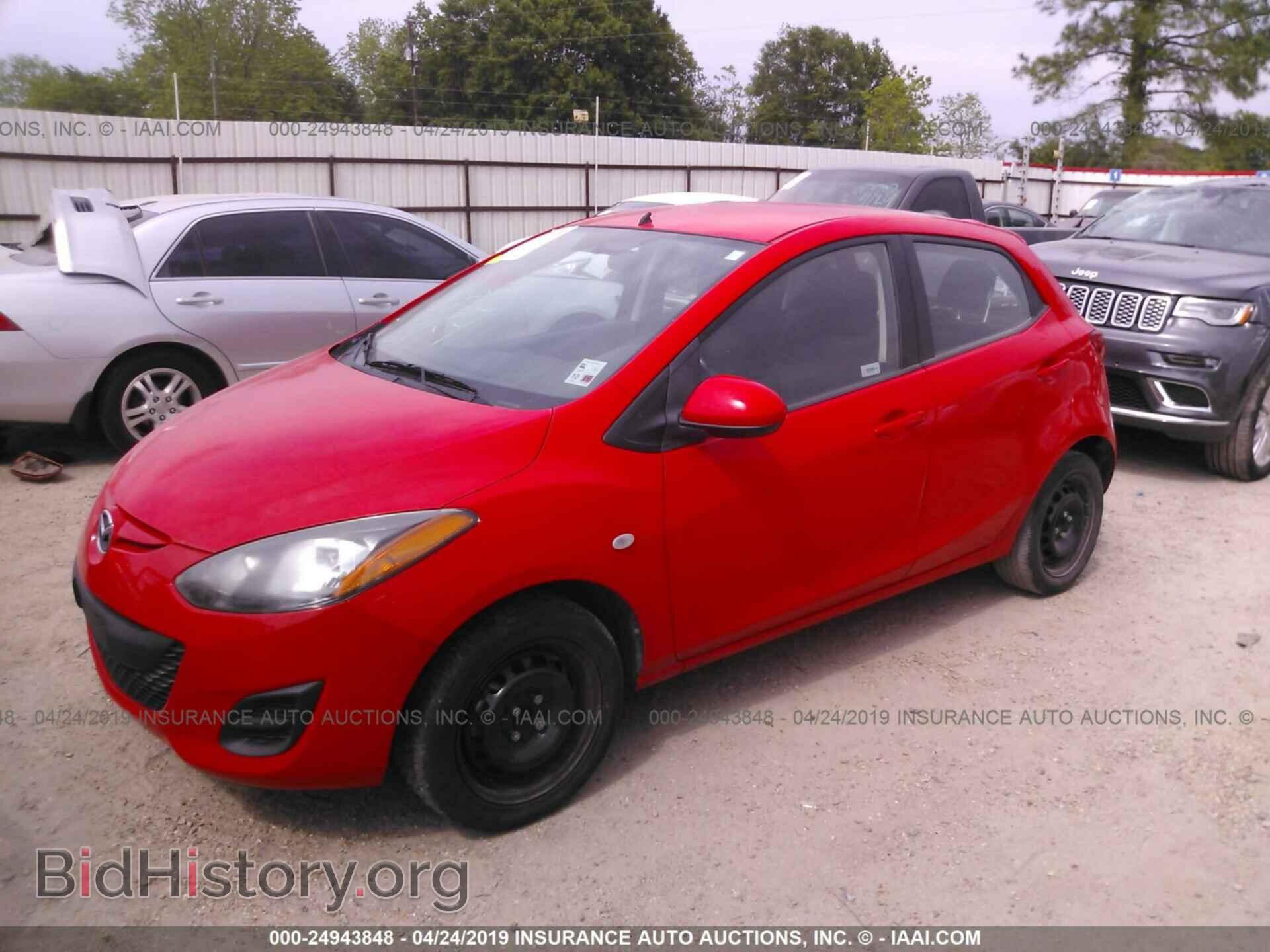 2013 MAZDA MAZDA2 - VIN: JM1DE1KY7D0156778 - Фото 2