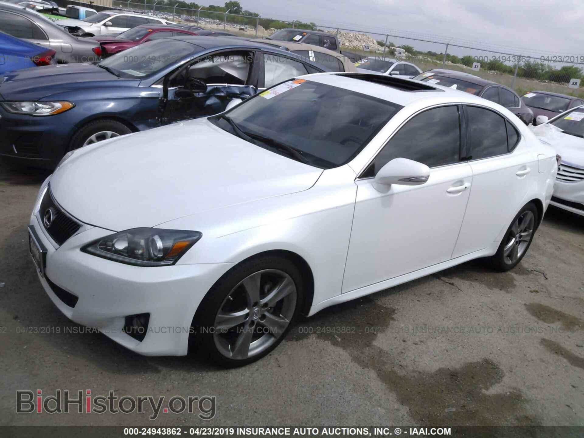 2012 LEXUS IS - VIN: JTHBF5C26C5169267 - Фото 2
