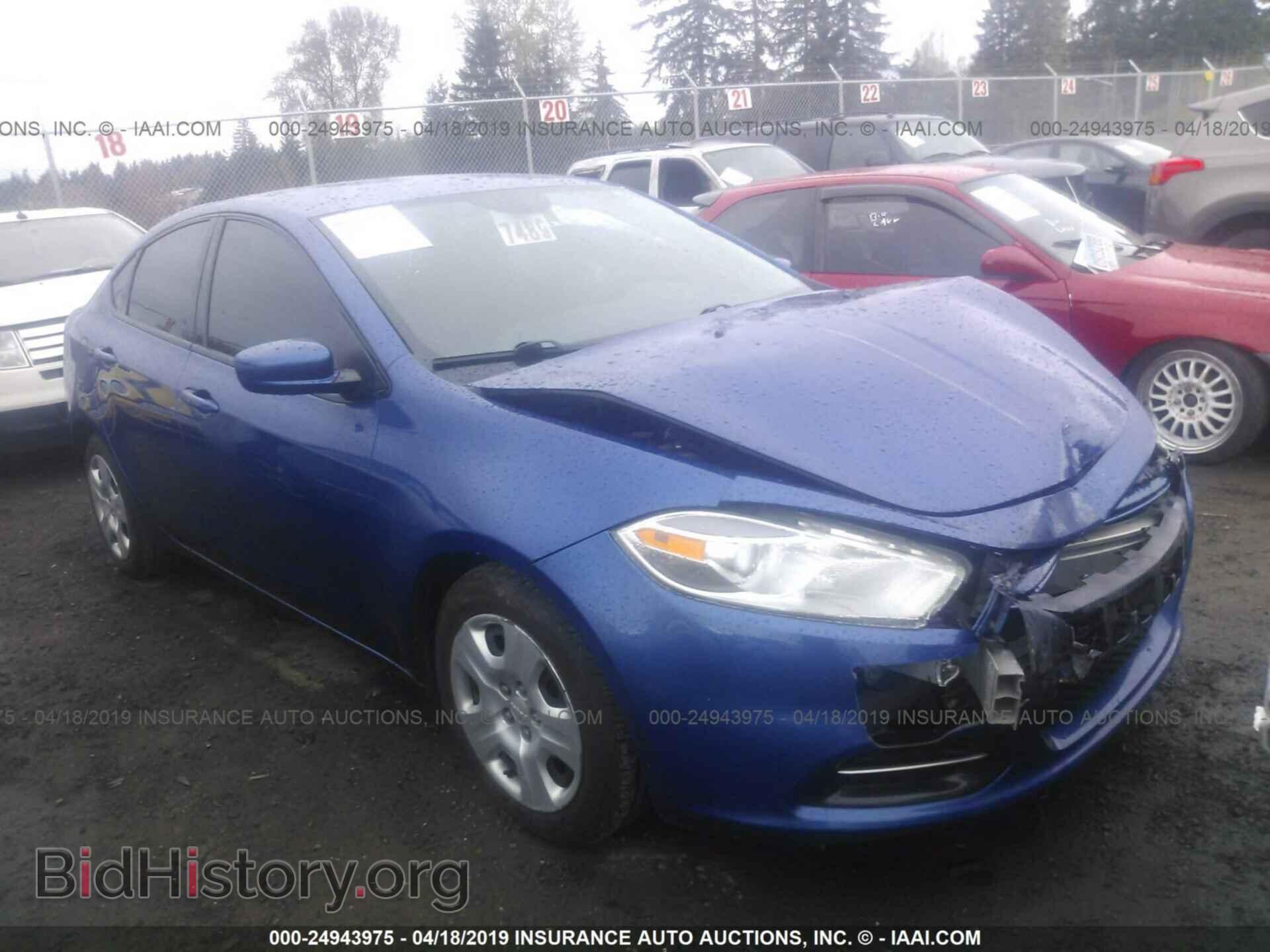 Фотография 1C3CDFAA3ED767874 - DODGE DART 2014