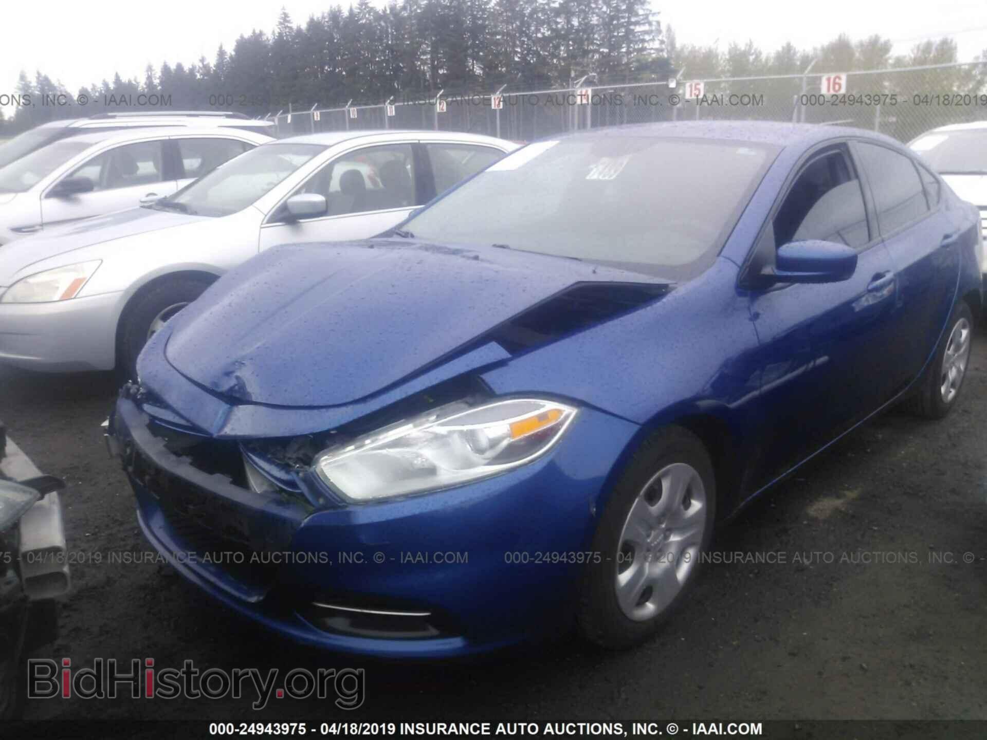 2014 DODGE DART - VIN: 1C3CDFAA3ED767874 - Фото 2
