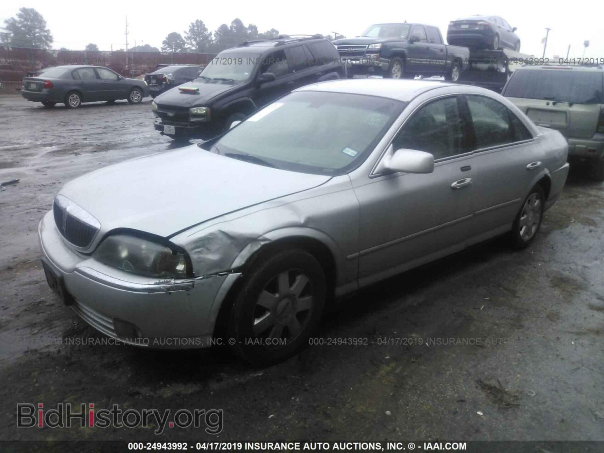 2004 LINCOLN LS - VIN: 1LNHM86S84Y646615 - Фото 2