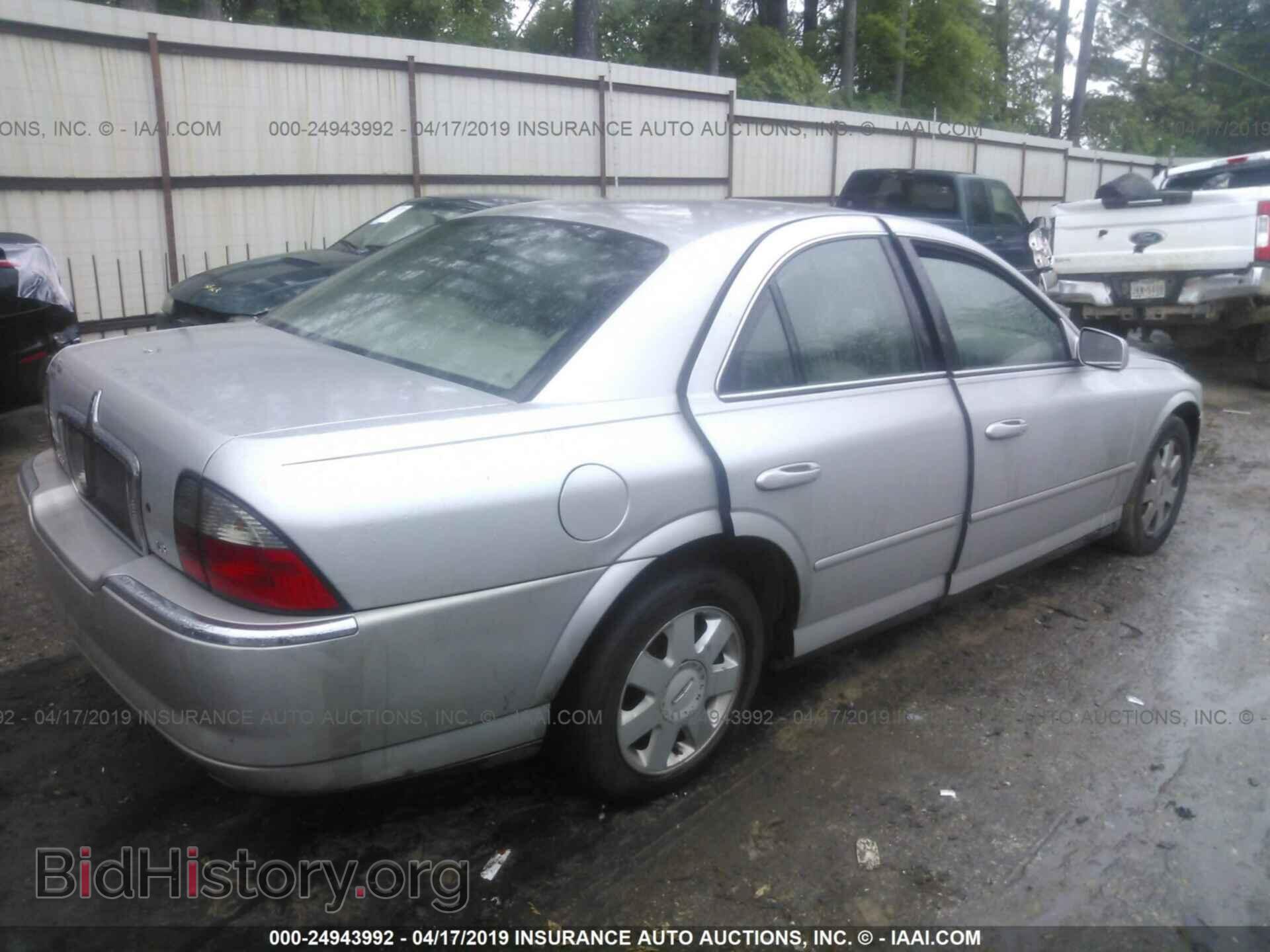 2004 LINCOLN LS - VIN: 1LNHM86S84Y646615 - Фото 4