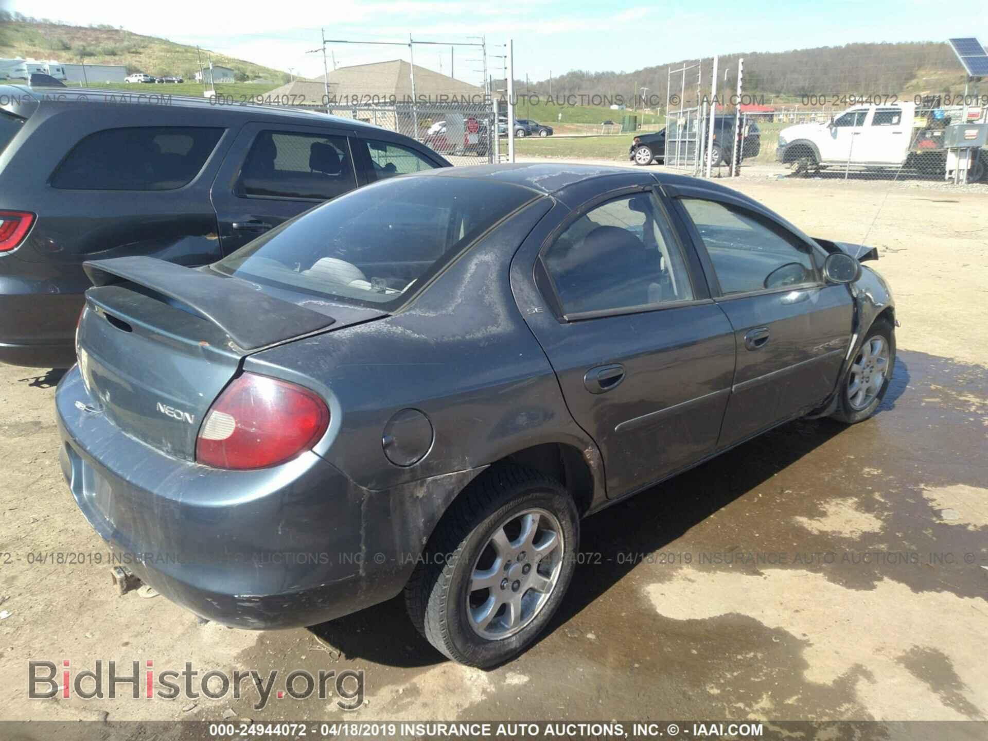 2001 DODGE NEON - VIN: 1B3ES46C71D110693 - Фото 4