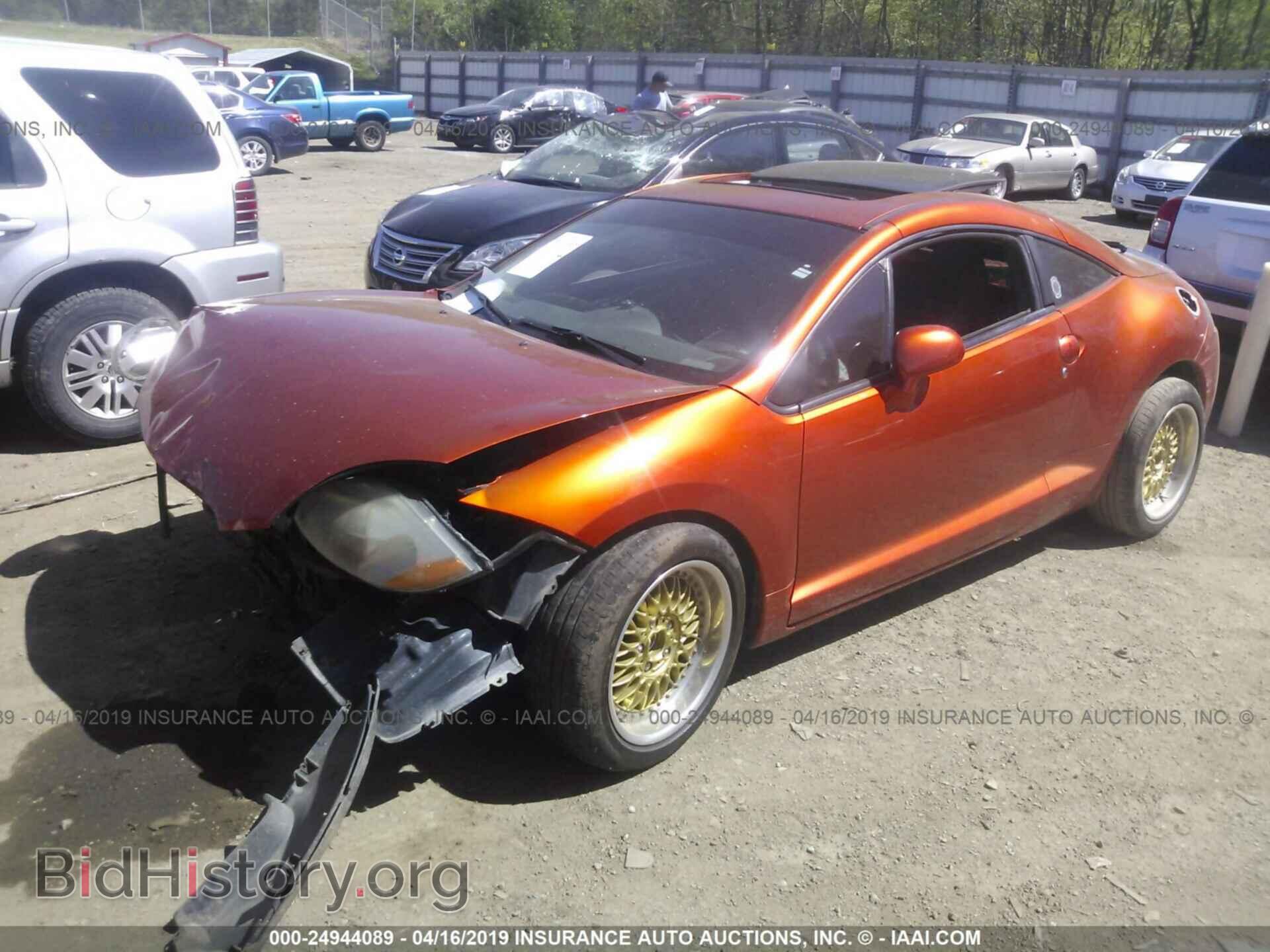 2007 MITSUBISHI ECLIPSE - VIN: 4A3AK34T77E011799 - Photo 2