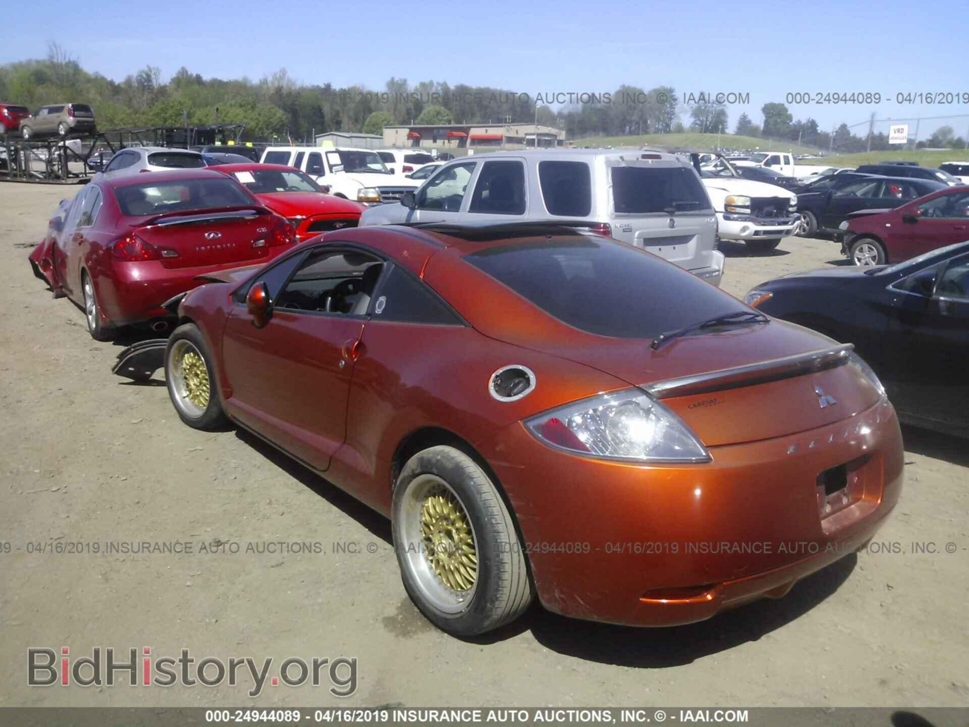 2007 MITSUBISHI ECLIPSE - VIN: 4A3AK34T77E011799 - Photo 3