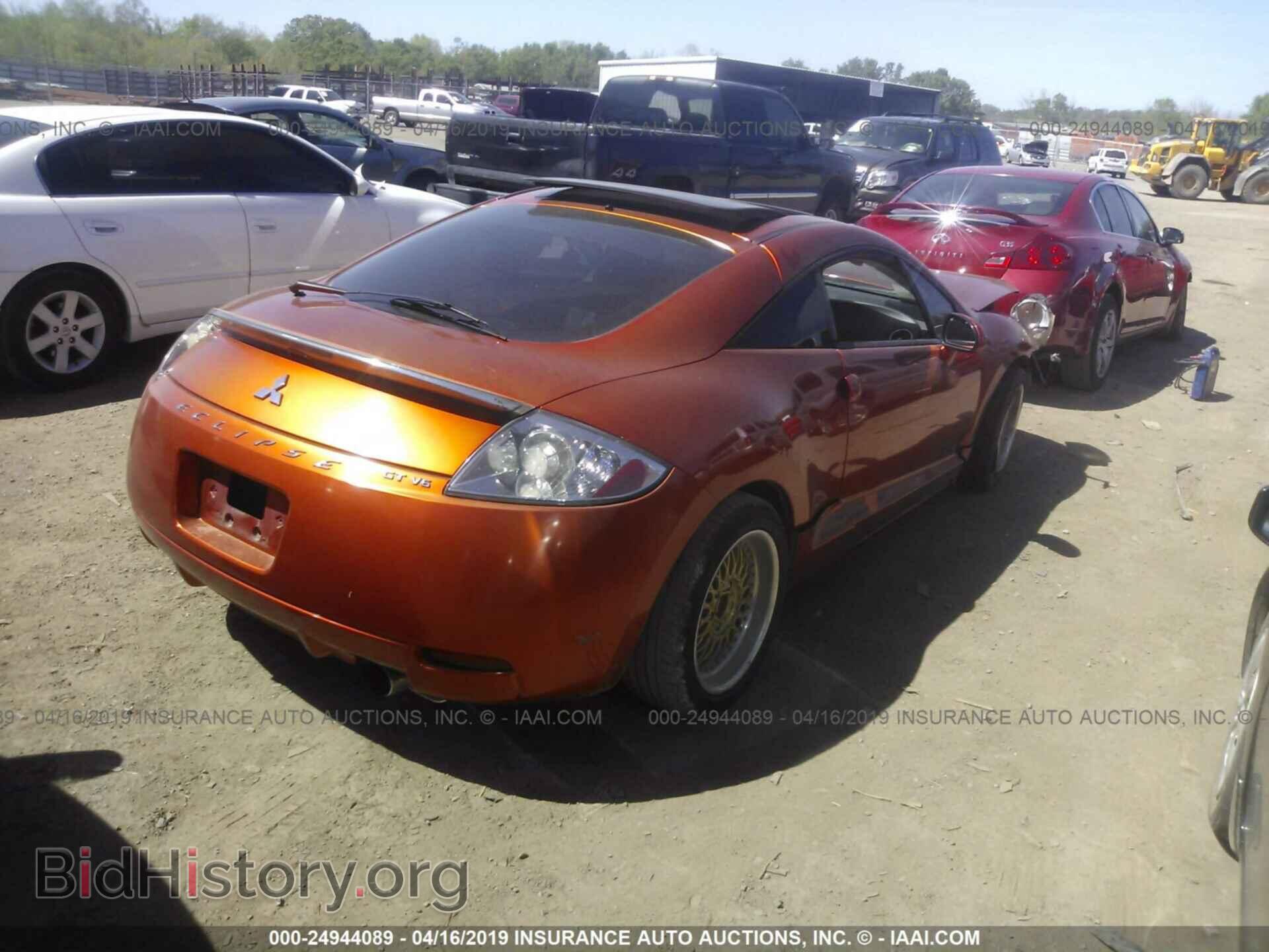 2007 MITSUBISHI ECLIPSE - VIN: 4A3AK34T77E011799 - Photo 4
