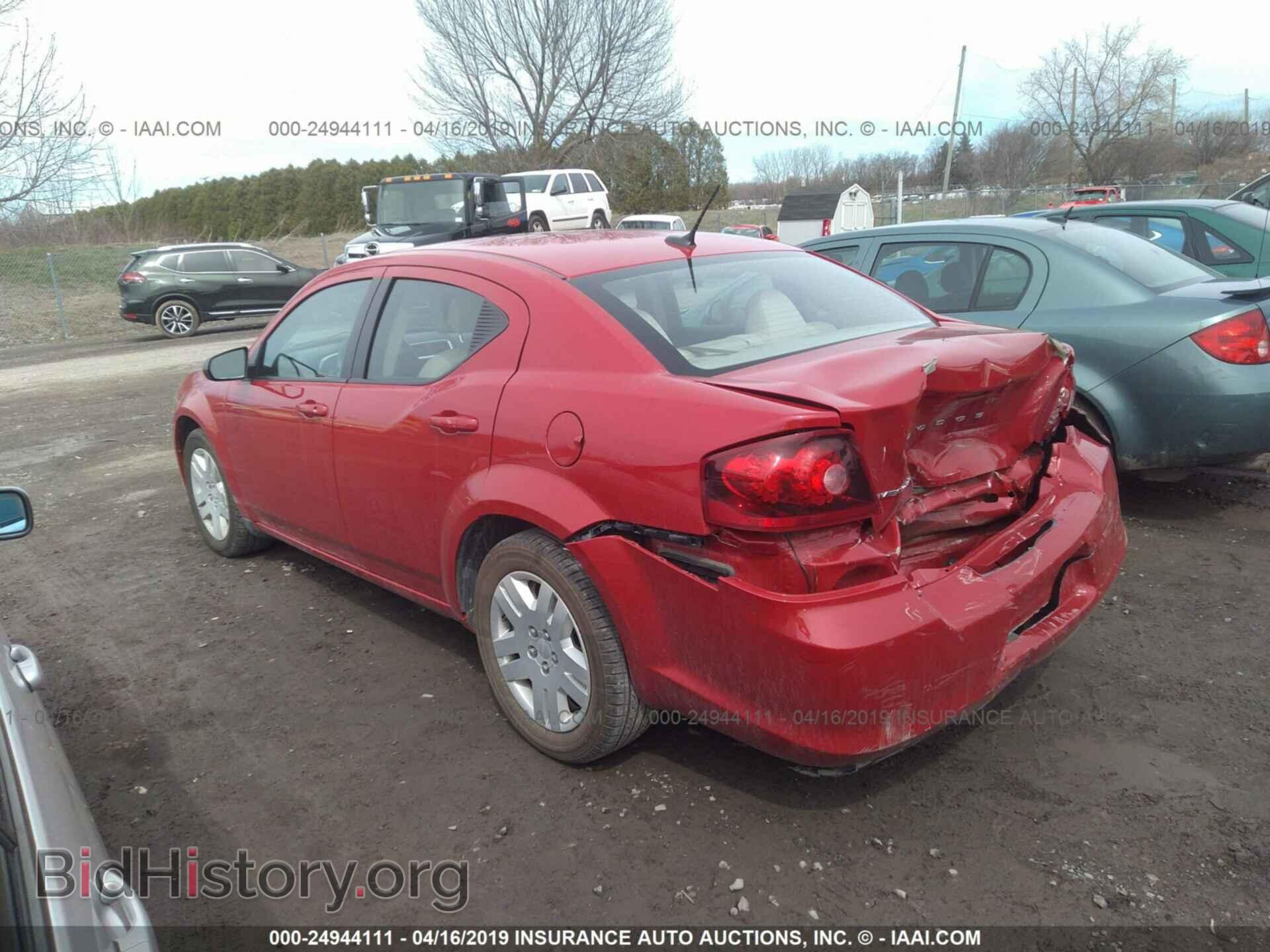 2011 DODGE AVENGER - VIN: 1B3BD4FB2BN508846 - Фото 3