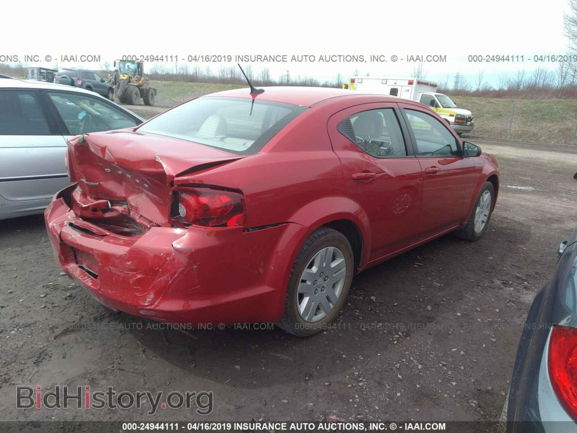 2011 DODGE AVENGER - VIN: 1B3BD4FB2BN508846 - Фото 4