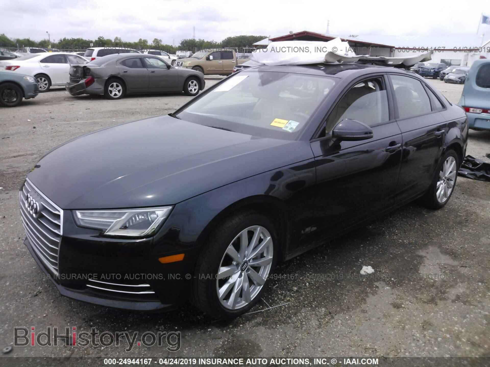 2017 AUDI A4 - VIN: WAUGNAF45HN004718 - Фото 2