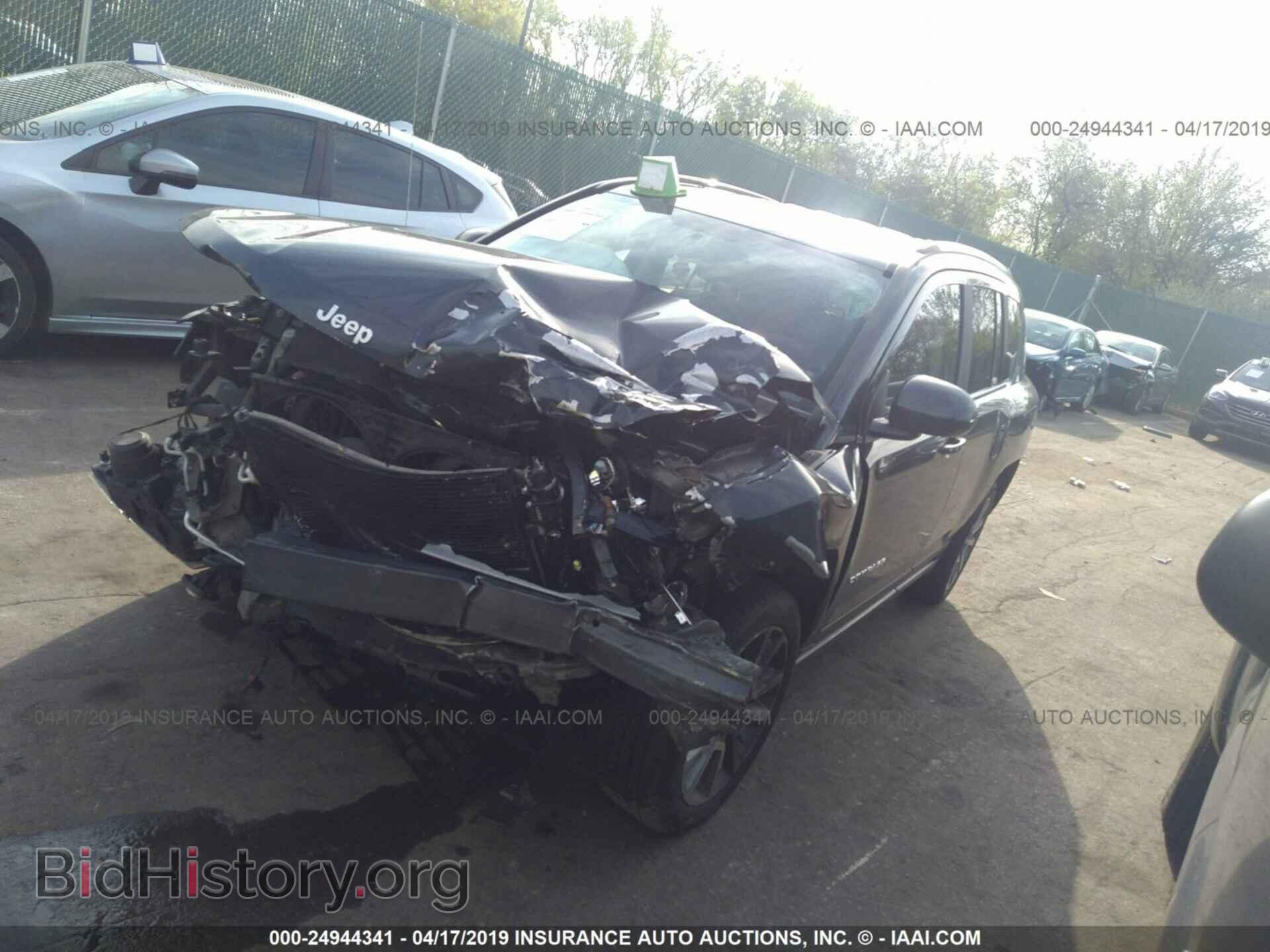 2014 JEEP COMPASS - VIN: 1C4NJDCB9ED753808 - Фото 2