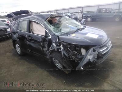 2012 Honda CR-V LX, black — VIN 5J6RM4H30CL033644, IAAI