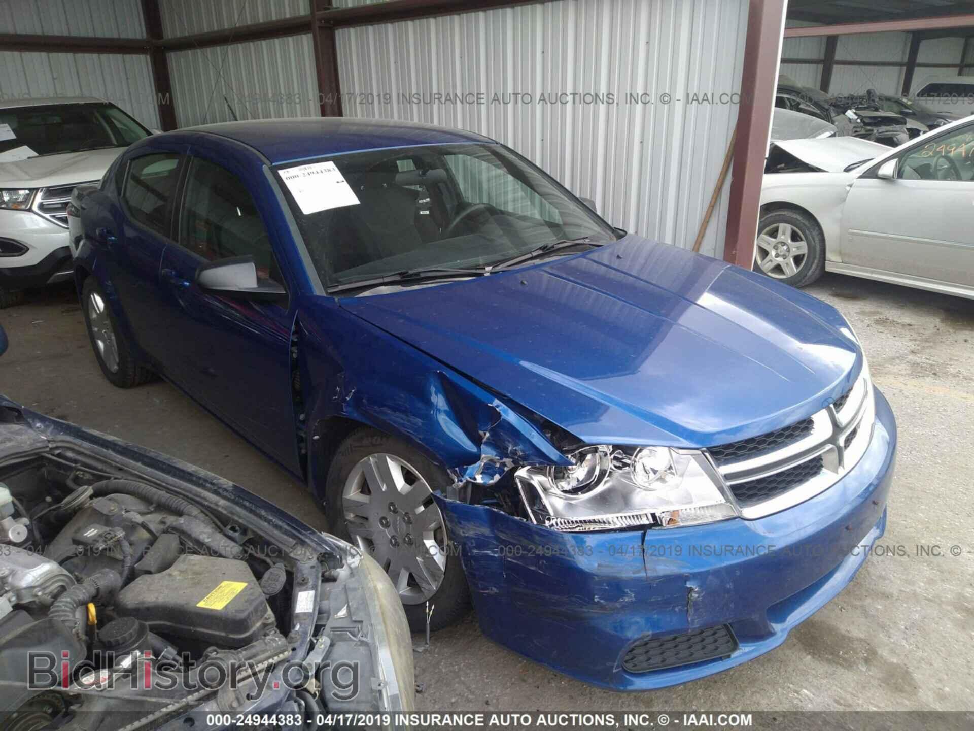 Photo 1C3CDZAB7DN628477 - DODGE AVENGER 2013