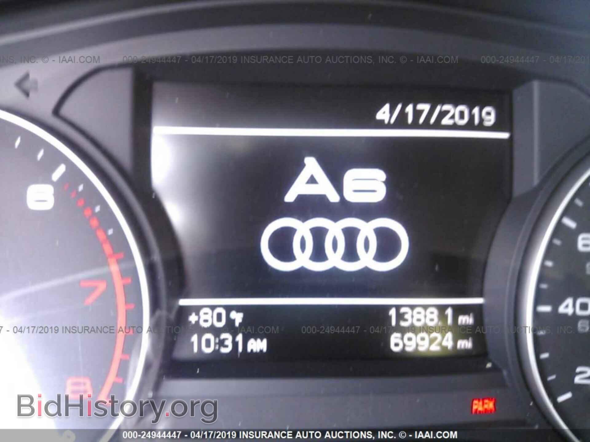 2014 AUDI A6 - VIN: WAUFFAFC5EN041568 - Photo 7