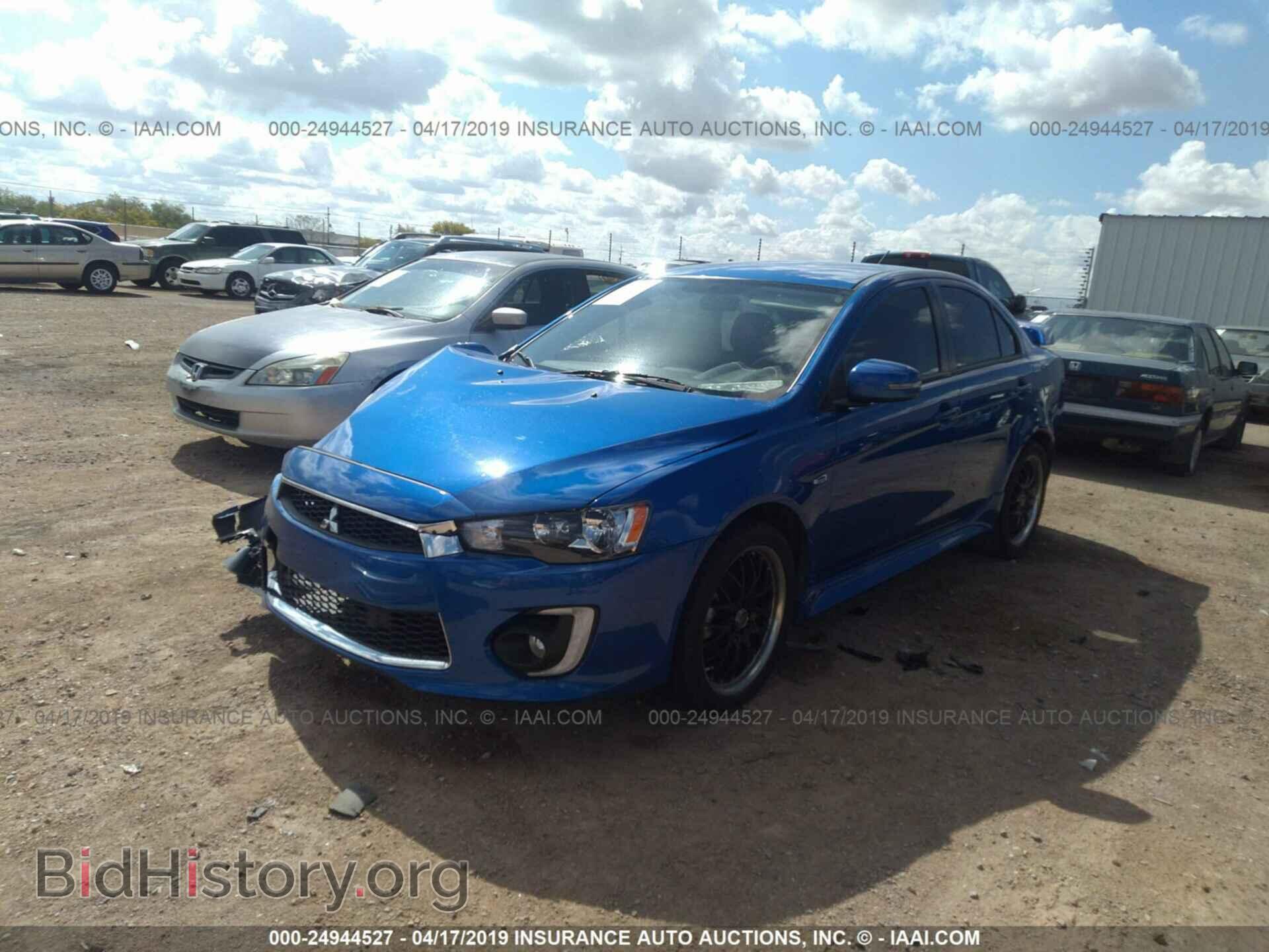 2017 MITSUBISHI LANCER - VIN: JA32U2FU8HU009583 - Фото 2
