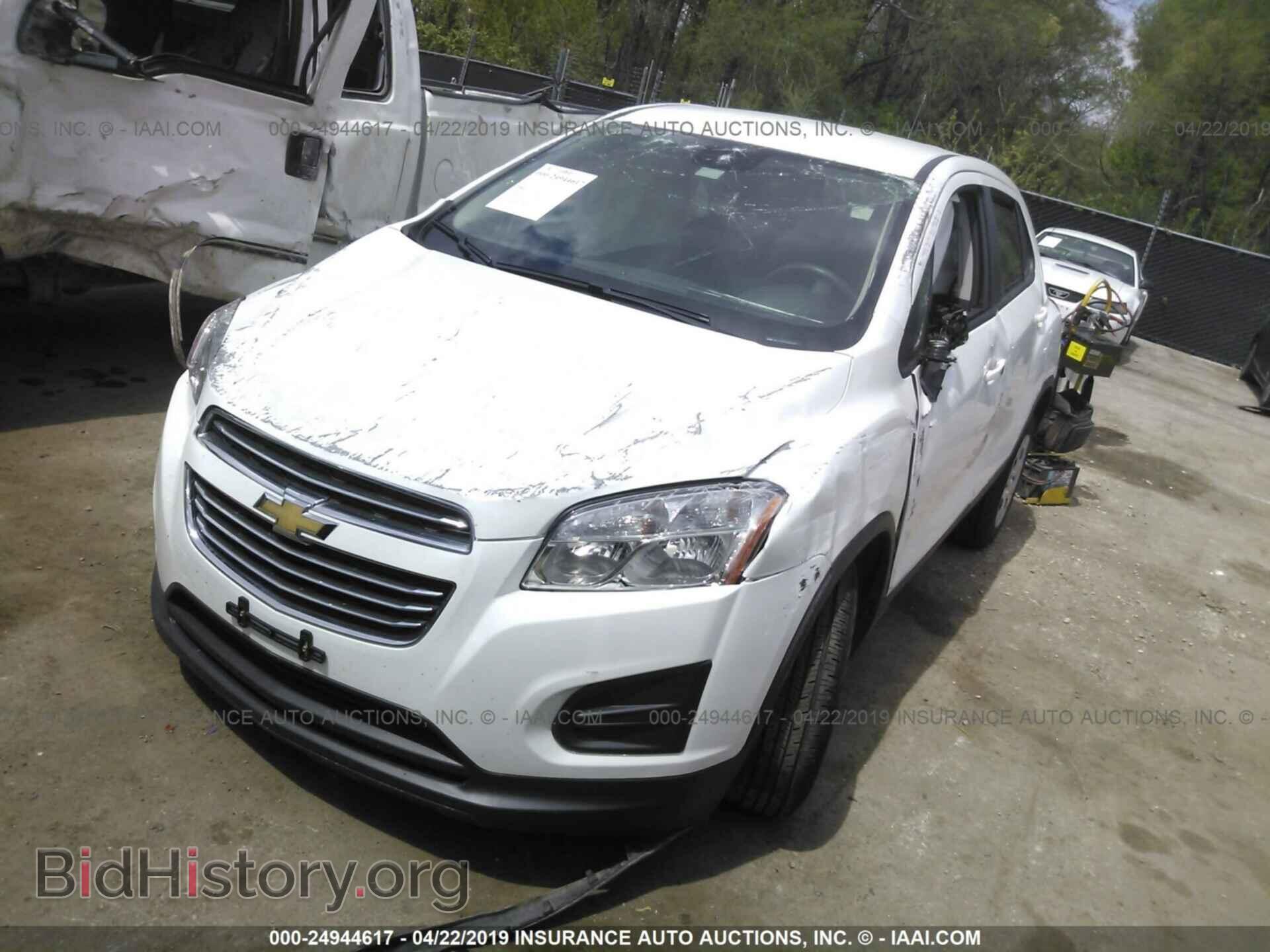 2015 CHEVROLET TRAX - VIN: KL7CJKSB1FB174917 - Фото 2