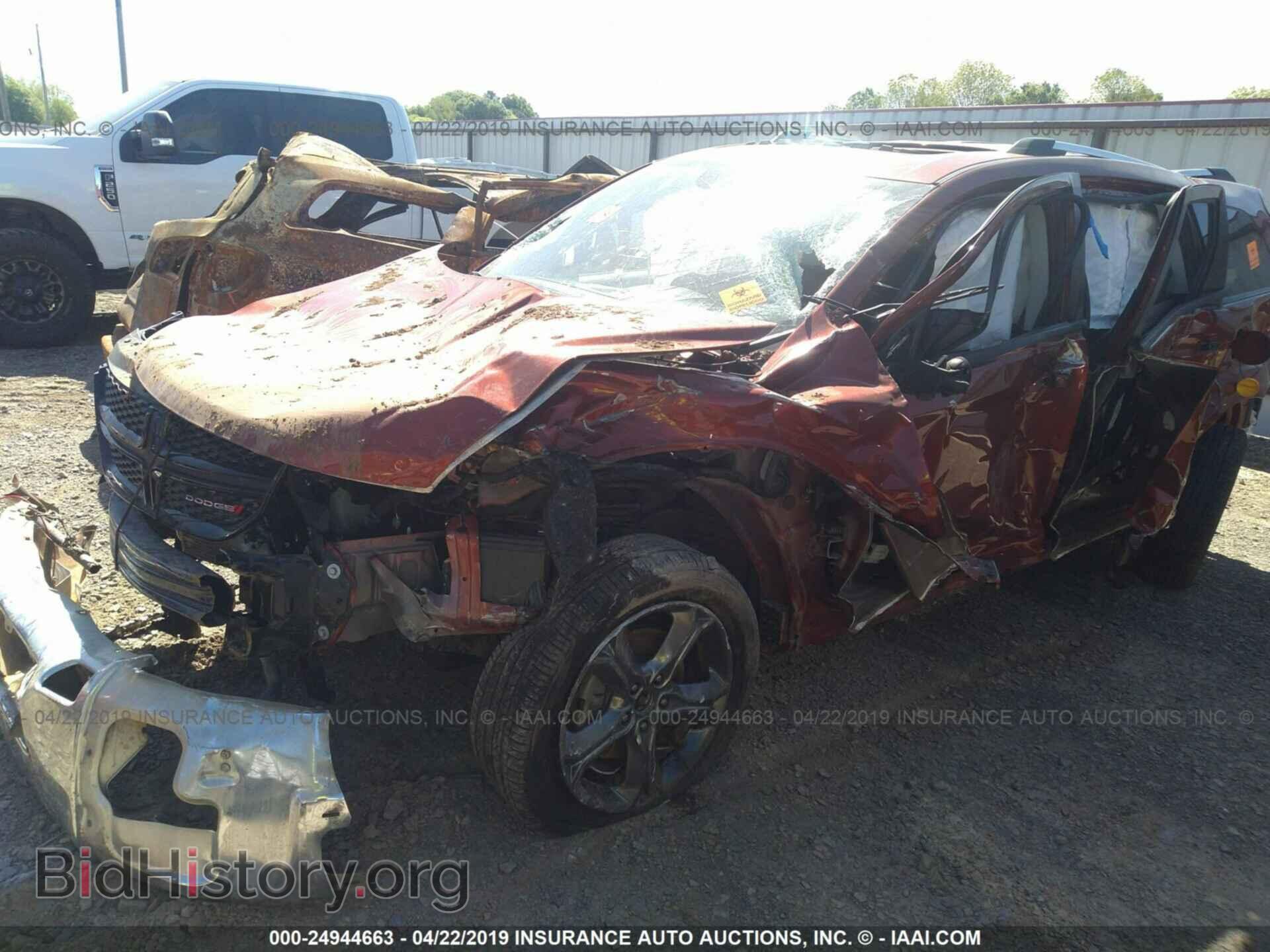 2014 DODGE JOURNEY - VIN: 3C4PDCGG4ET287702 - Фото 2