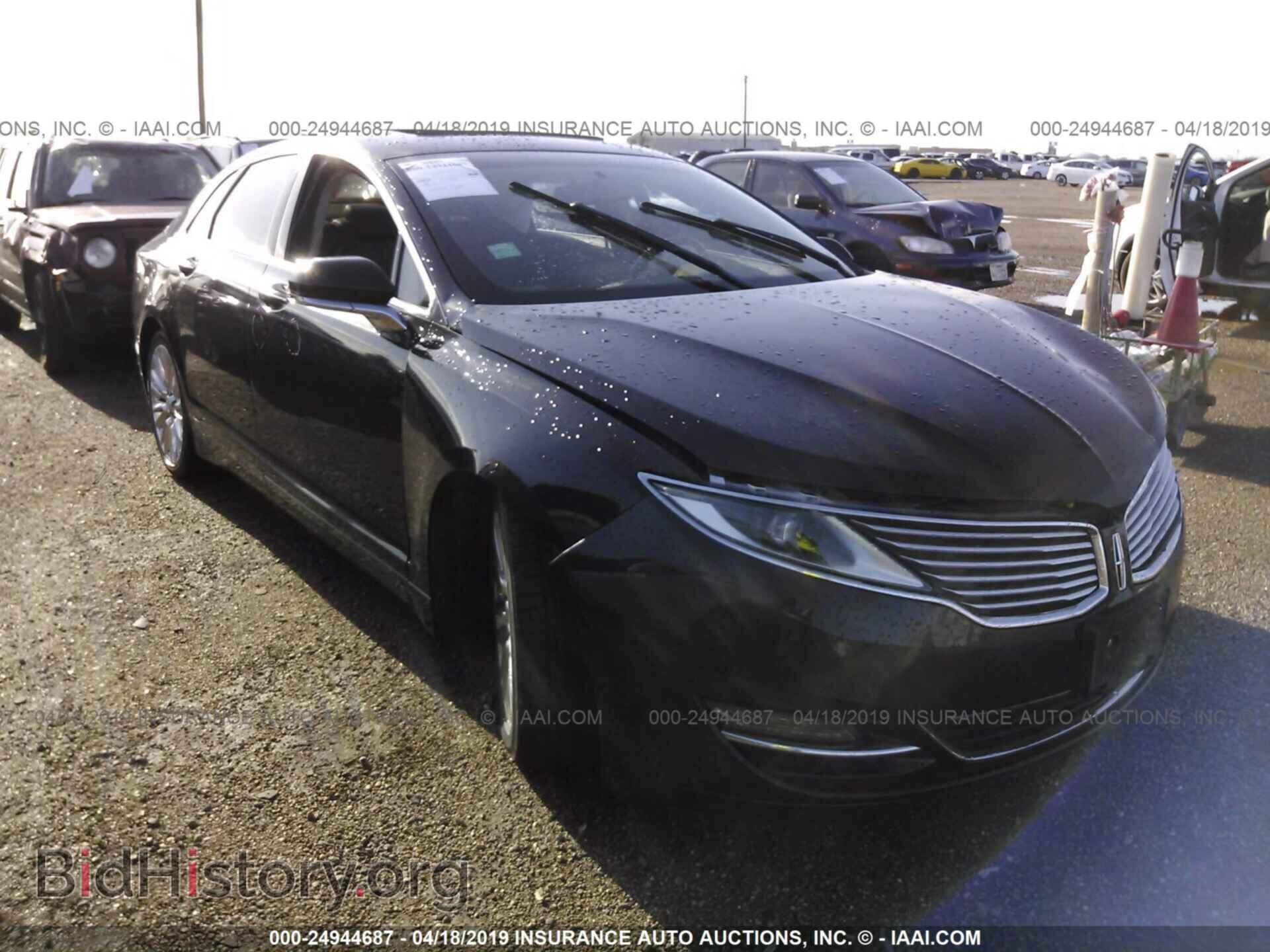 Фотография 3LN6L2G91DR821627 - LINCOLN MKZ 2013