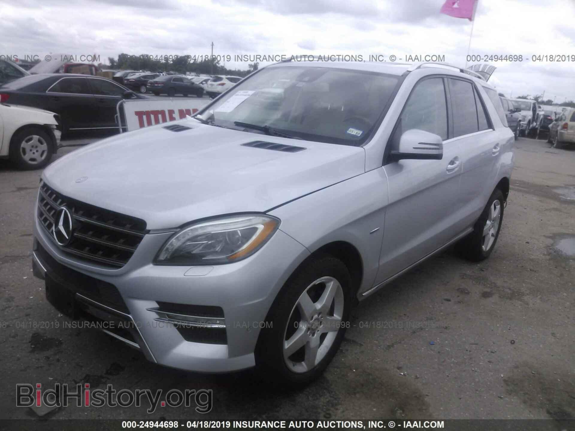 2012 MERCEDES-BENZ ML - VIN: 4JGDA7DB6CA091949 - Фото 2