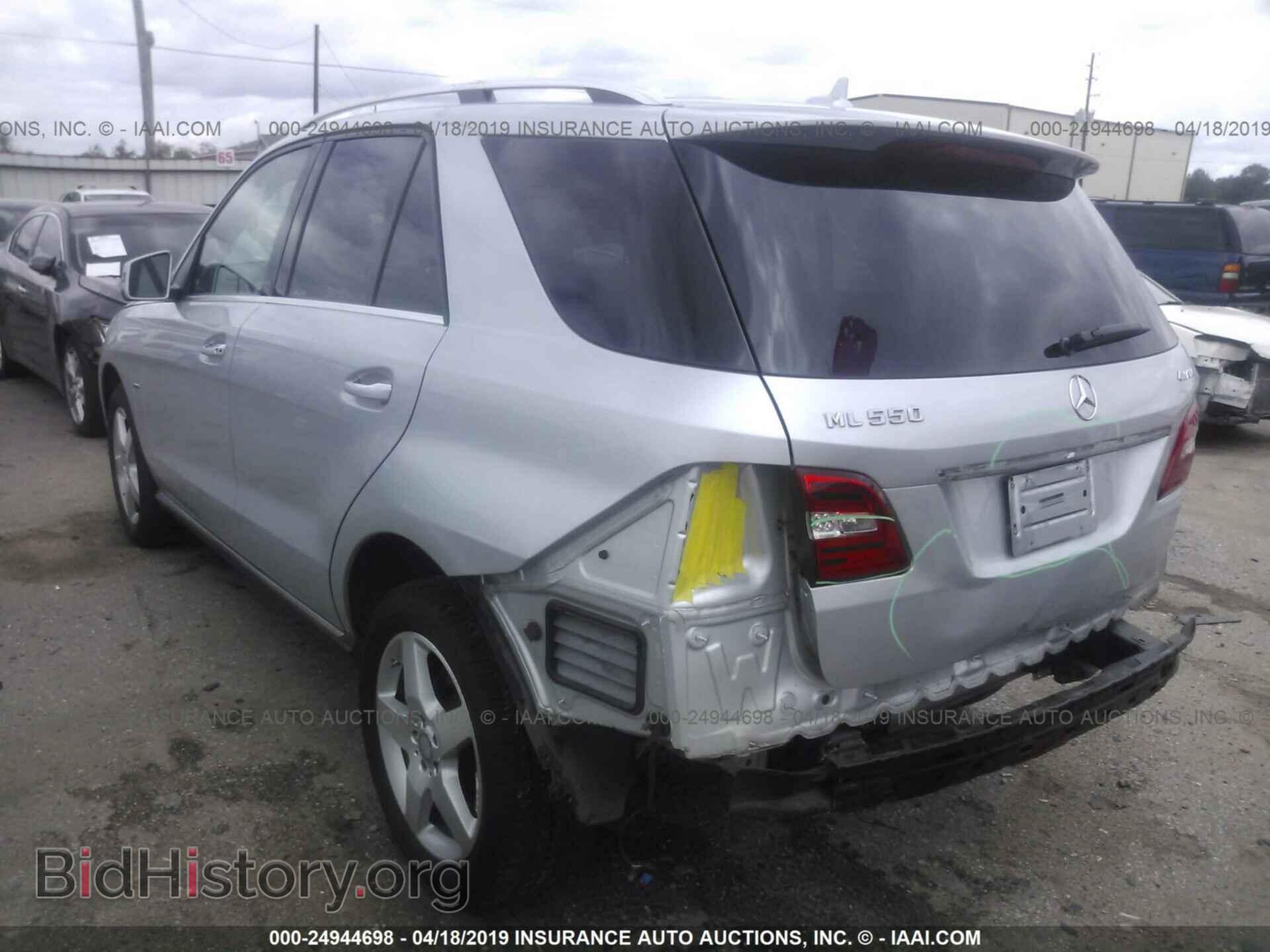 2012 MERCEDES-BENZ ML - VIN: 4JGDA7DB6CA091949 - Фото 3
