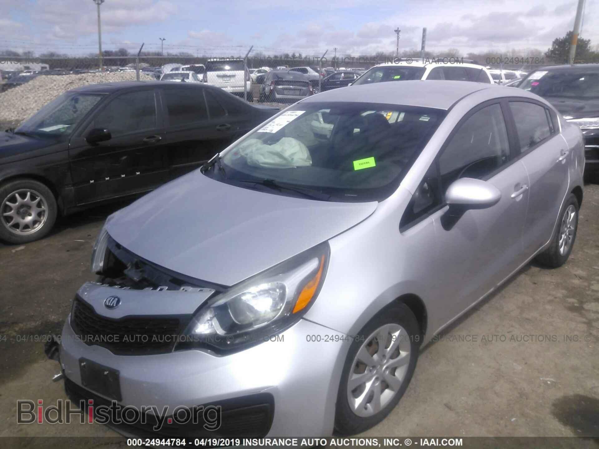 2013 KIA RIO - VIN: KNADM4A39D6281852 - Photo 2