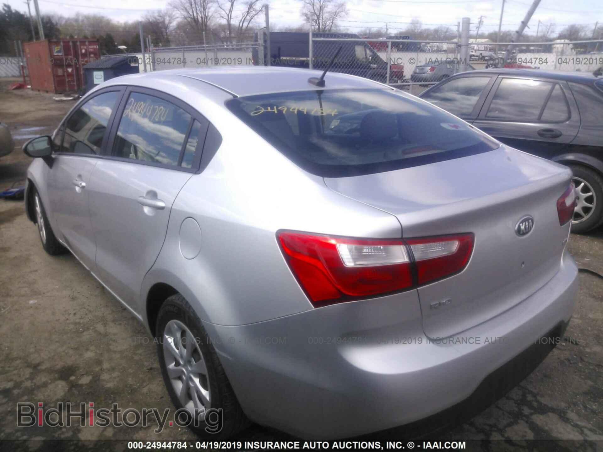 2013 KIA RIO - VIN: KNADM4A39D6281852 - Photo 3