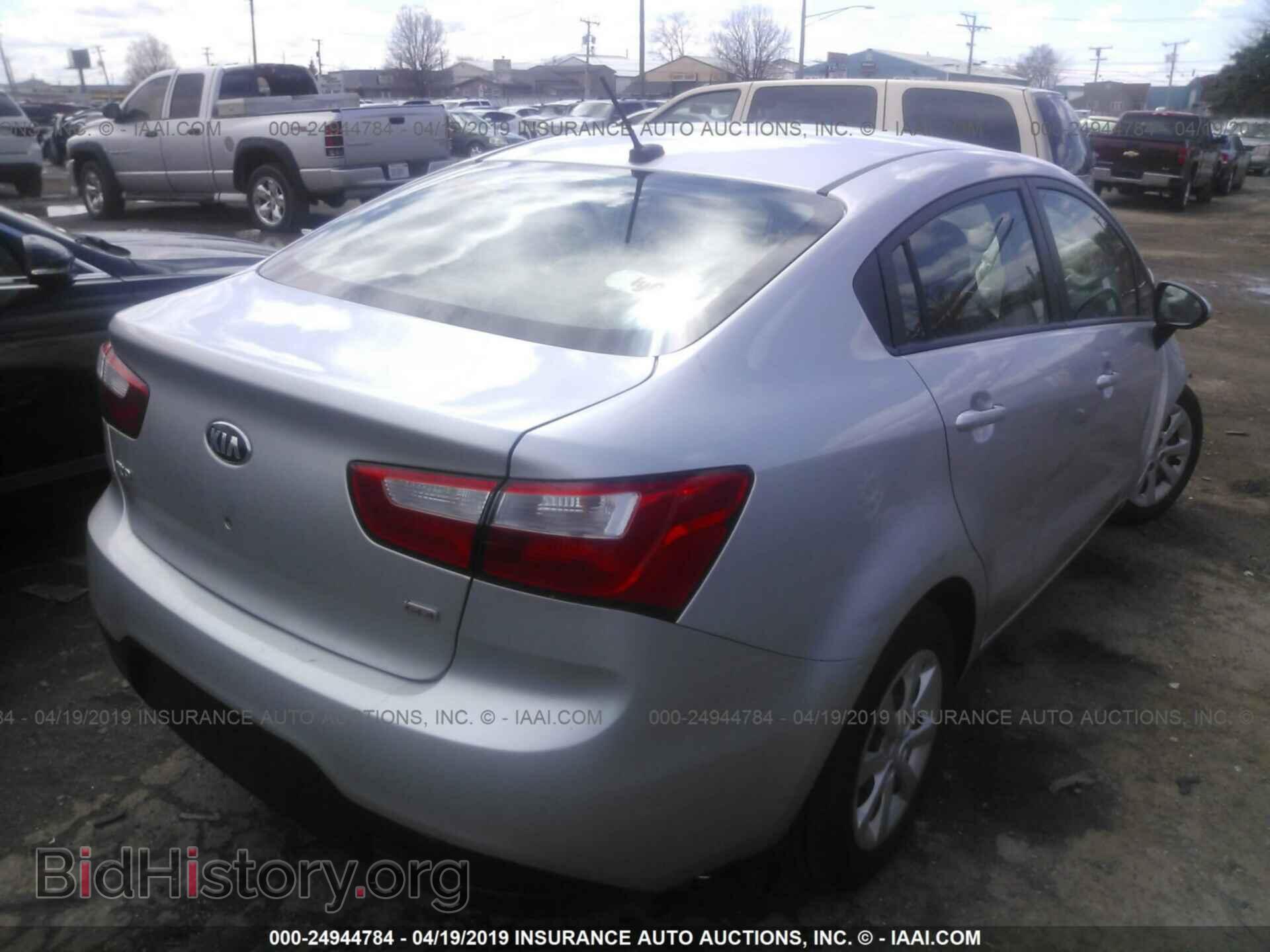 2013 KIA RIO - VIN: KNADM4A39D6281852 - Photo 4