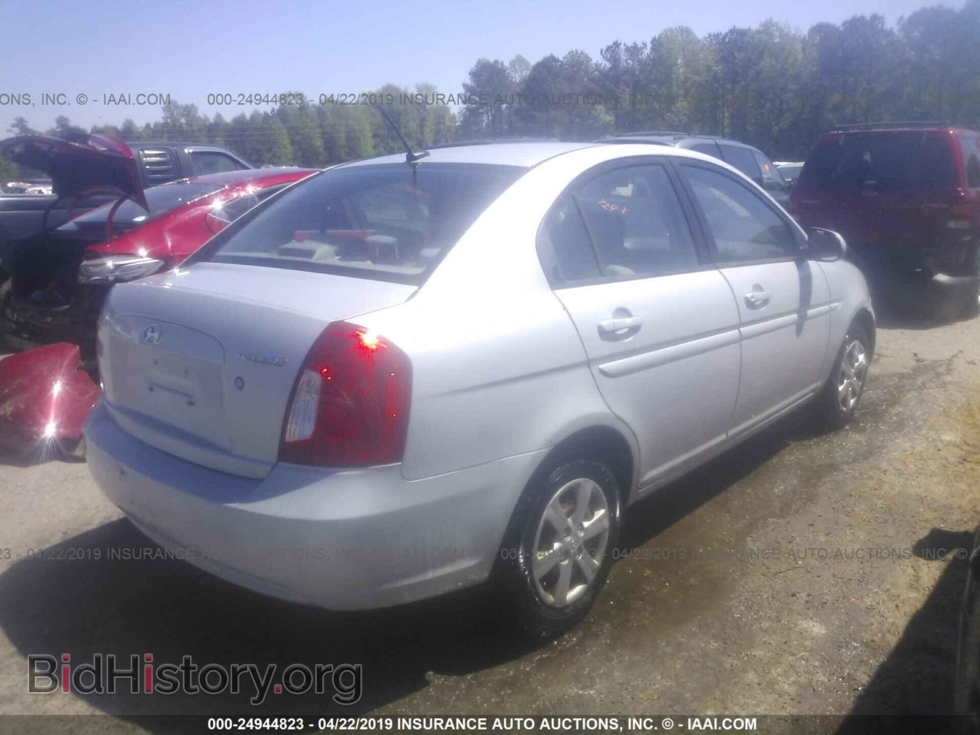 2011 HYUNDAI ACCENT - VIN: KMHCN4ACXBU596482 - Фото 4