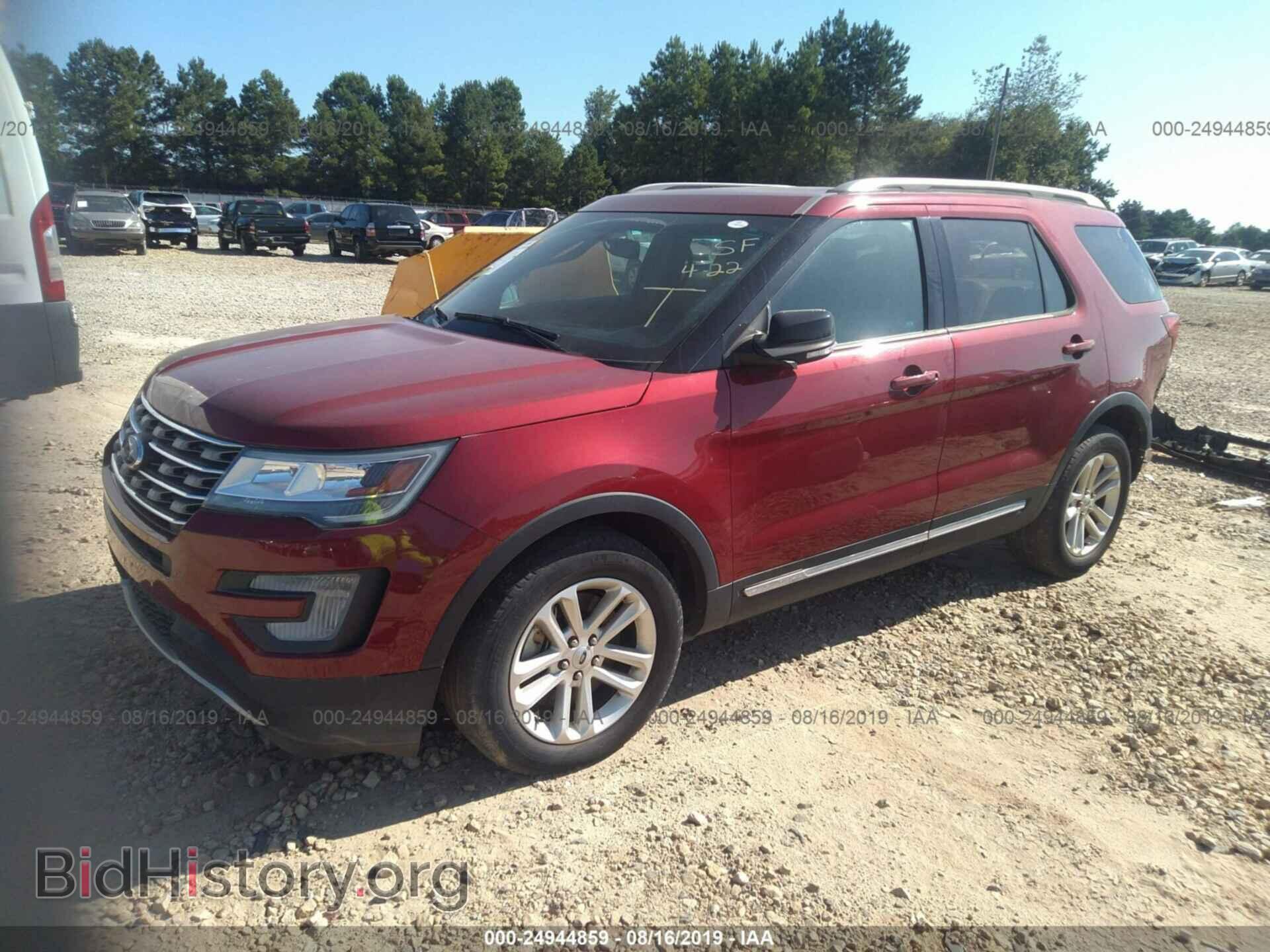 2016 FORD EXPLORER - VIN: 1FM5K7D87GGC10813 - Фото 2