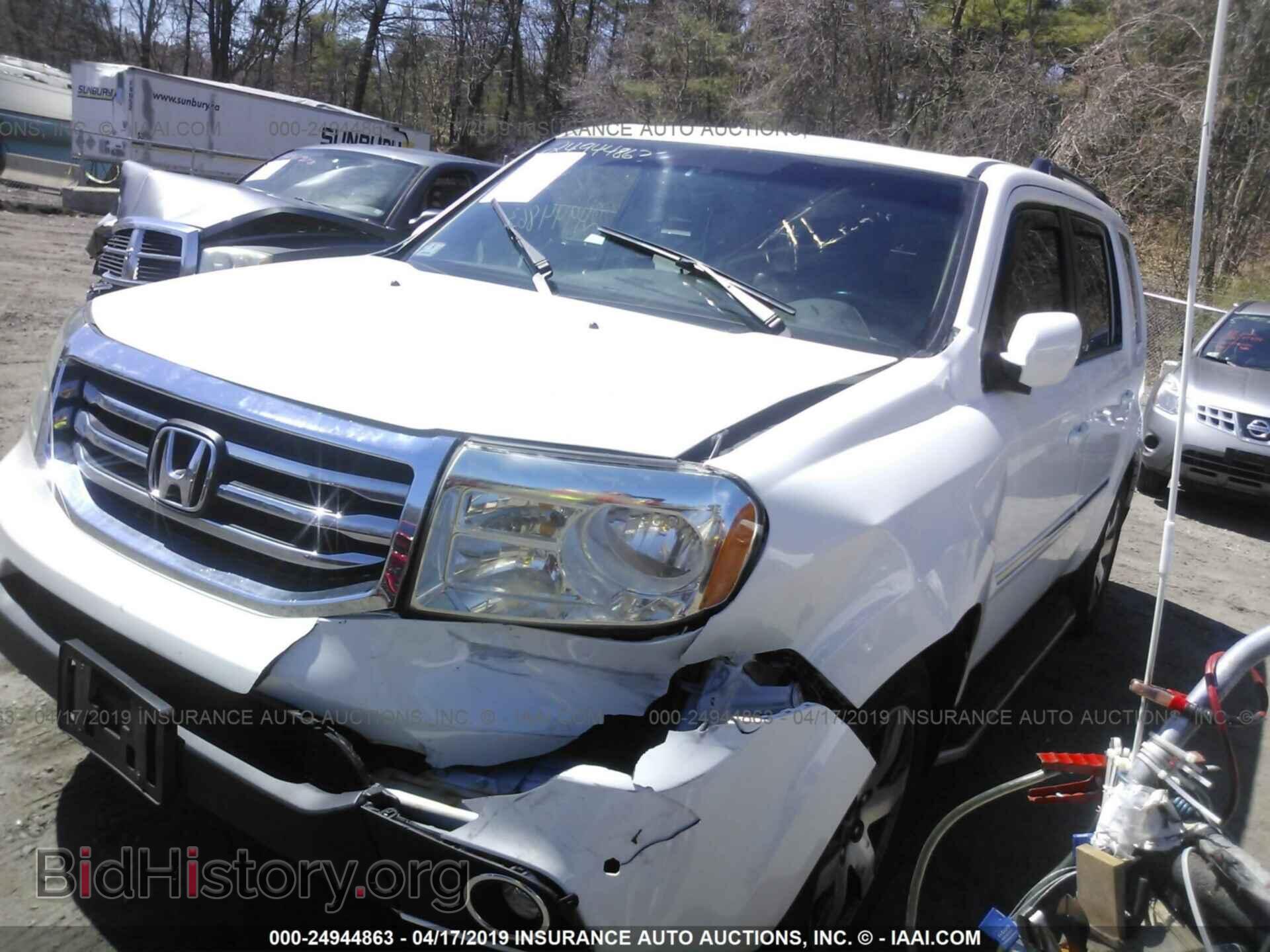 2013 HONDA PILOT - VIN: 5FNYF4H91DB003105 - Фото 2