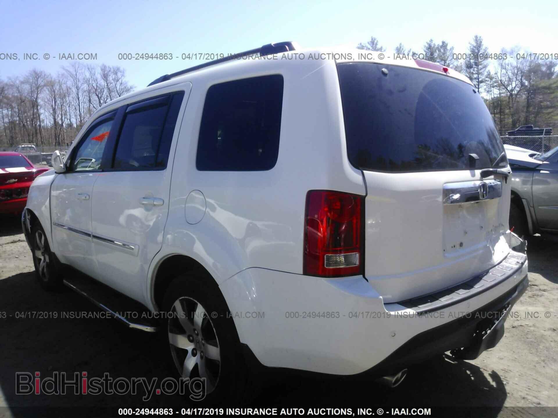 2013 HONDA PILOT - VIN: 5FNYF4H91DB003105 - Фото 3