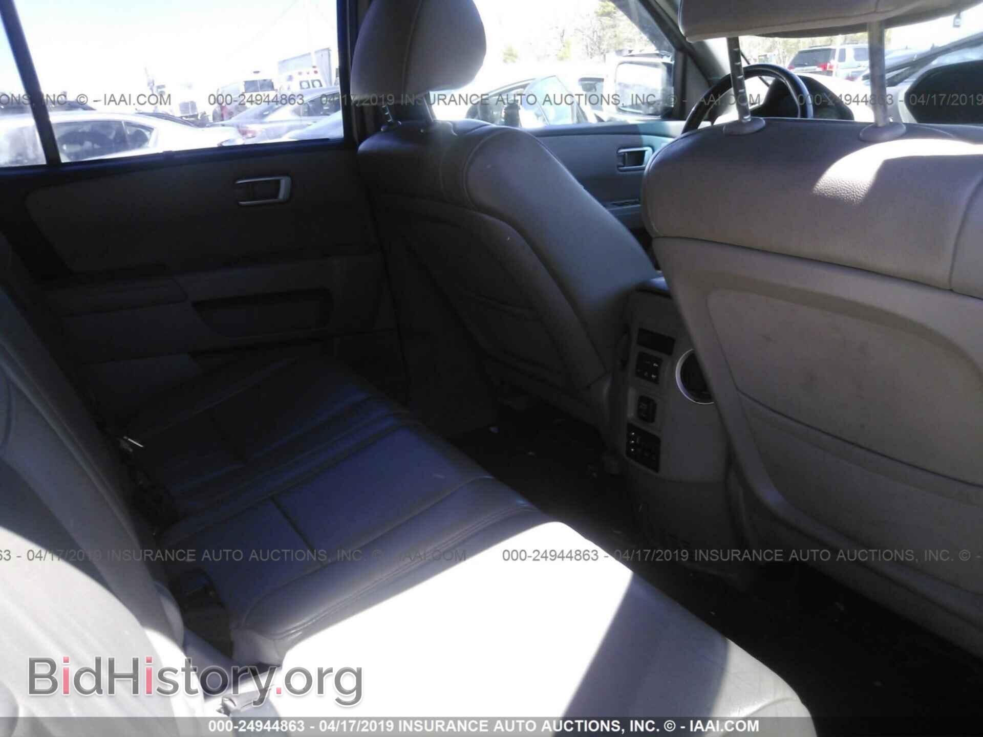 2013 HONDA PILOT - VIN: 5FNYF4H91DB003105 - Фото 8