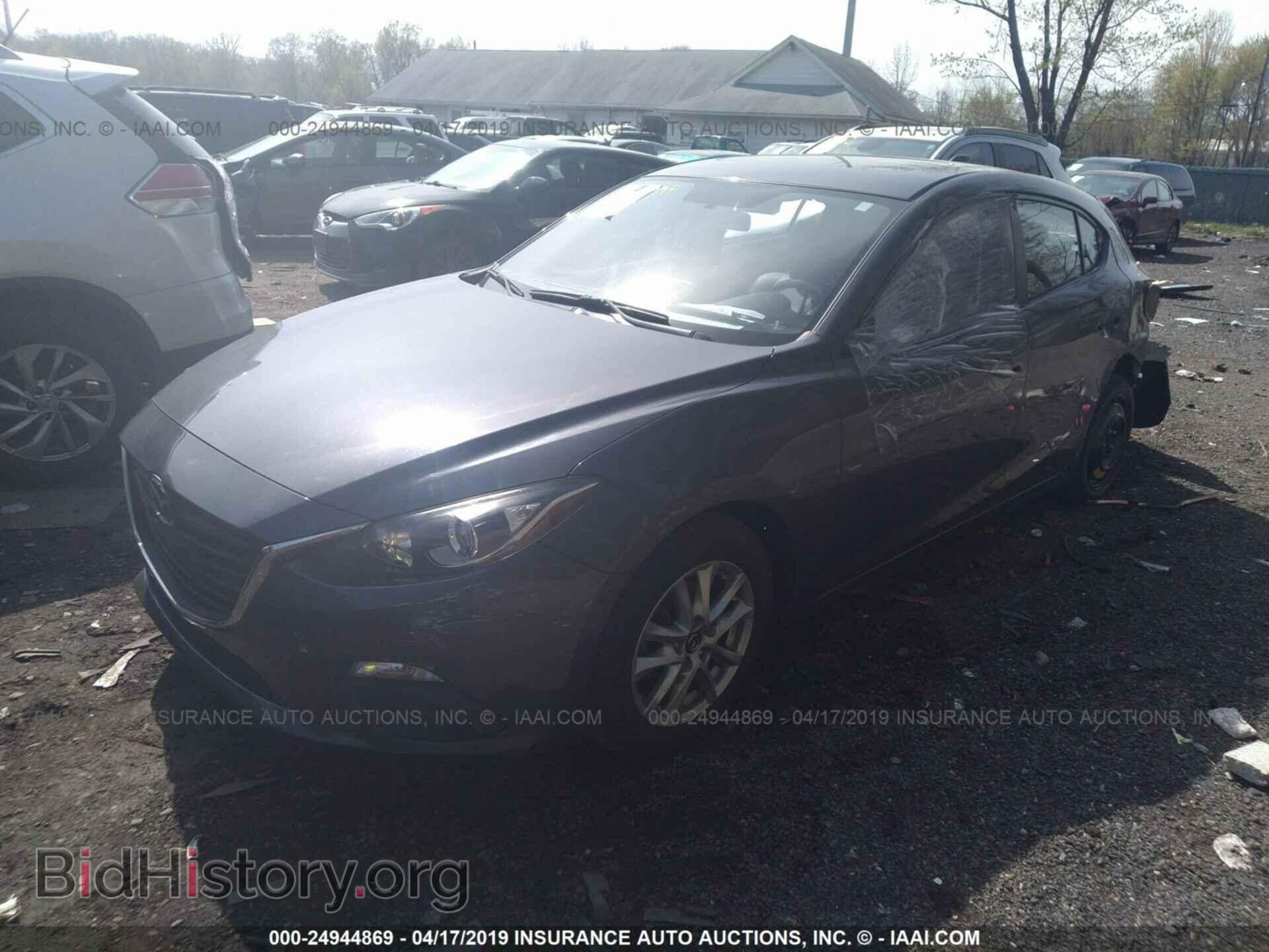 2014 MAZDA 3 - VIN: JM1BM1M74E1155713 - Фото 2