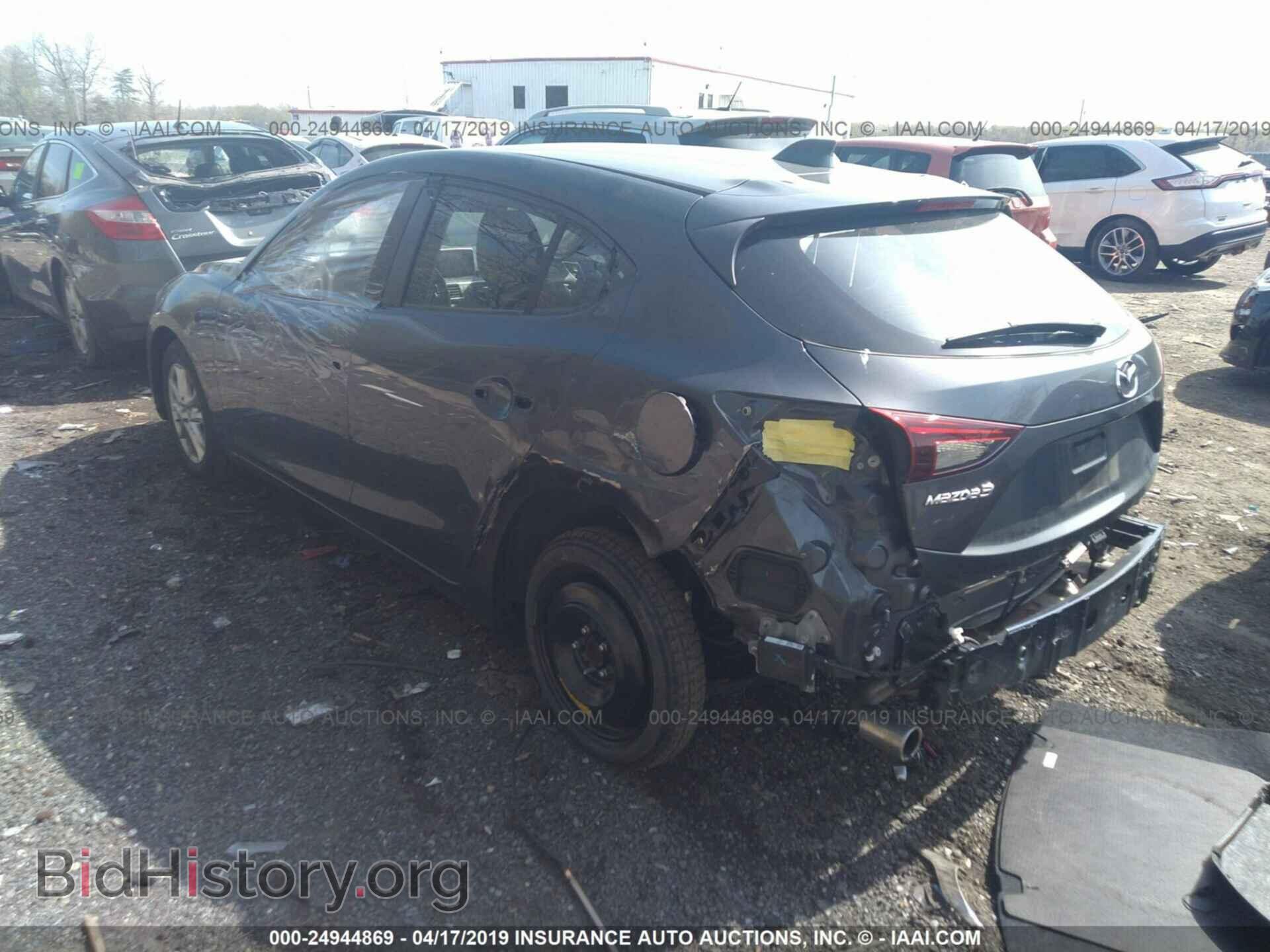 2014 MAZDA 3 - VIN: JM1BM1M74E1155713 - Фото 3