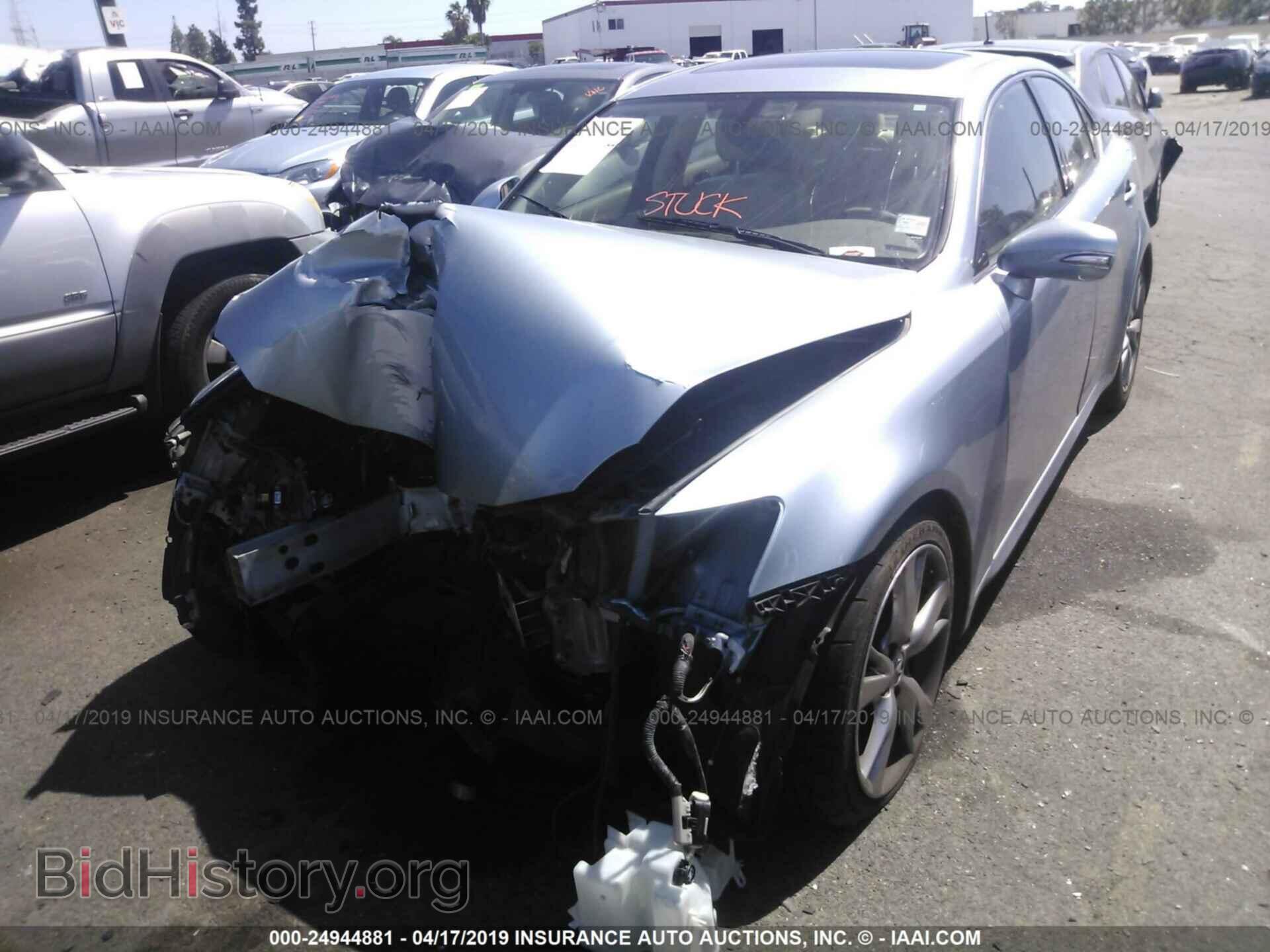 2010 LEXUS IS - VIN: JTHBF5C2XA5113880 - Фото 2