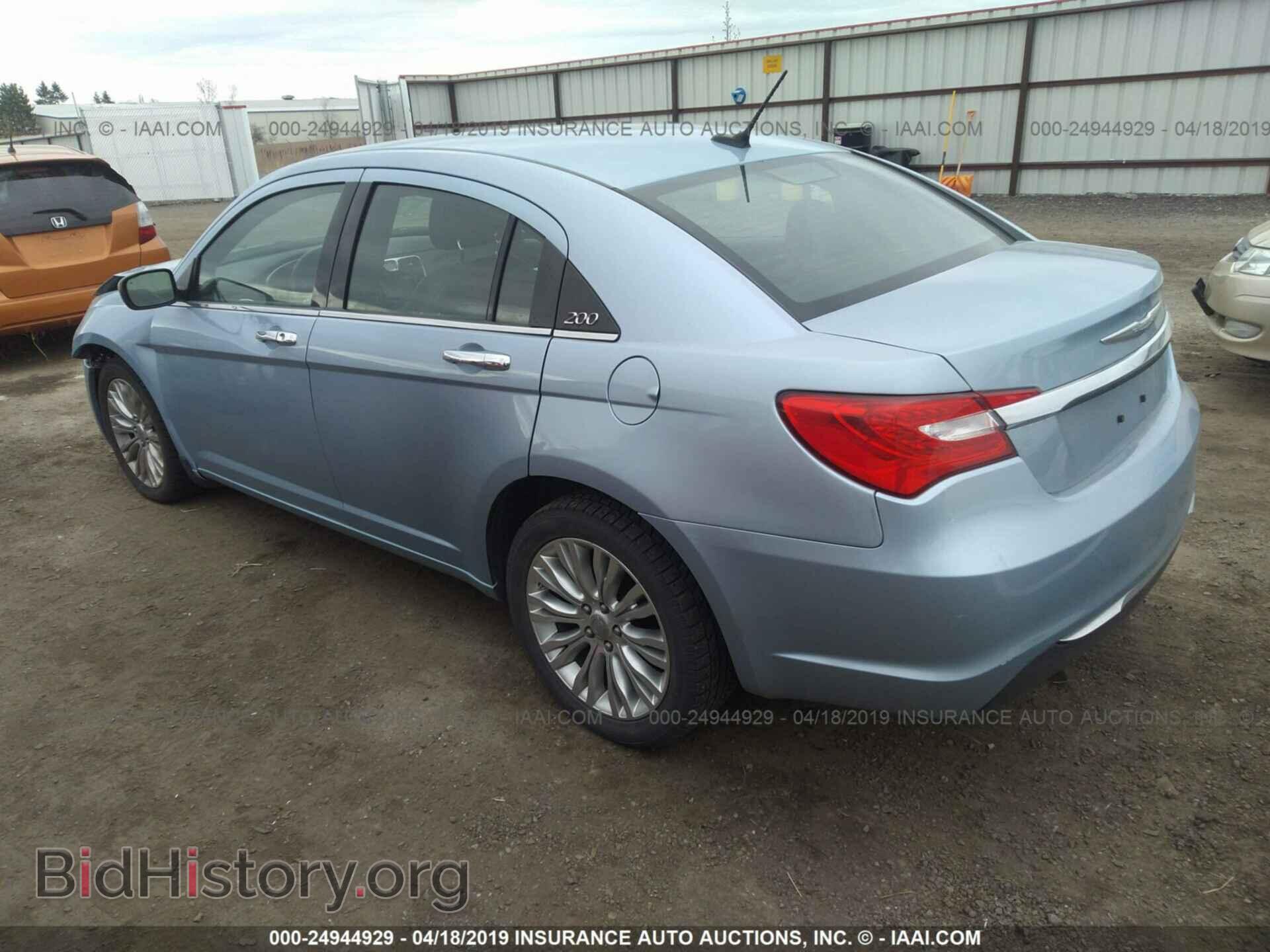 2012 CHRYSLER 200 - VIN: 1C3CCBCB0CN183943 - Фото 3