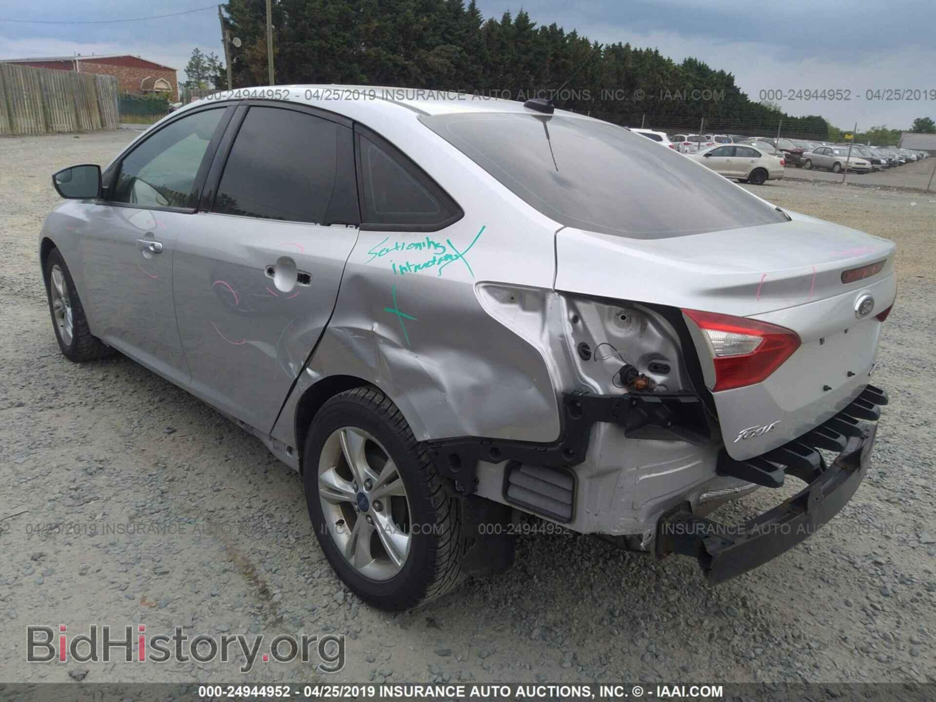 2013 FORD FOCUS - VIN: 1FADP3F2XDL265509 - Фото 3