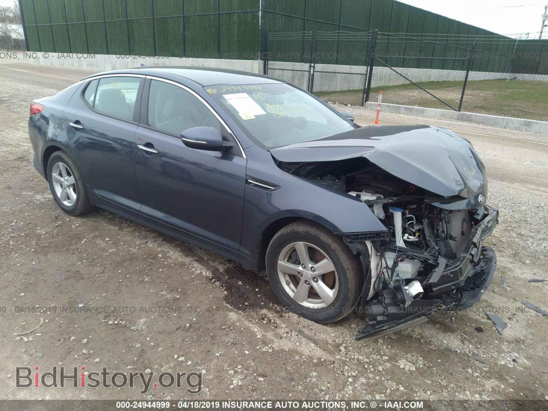 Фотография KNAGM4A70F5587864 - KIA OPTIMA 2015