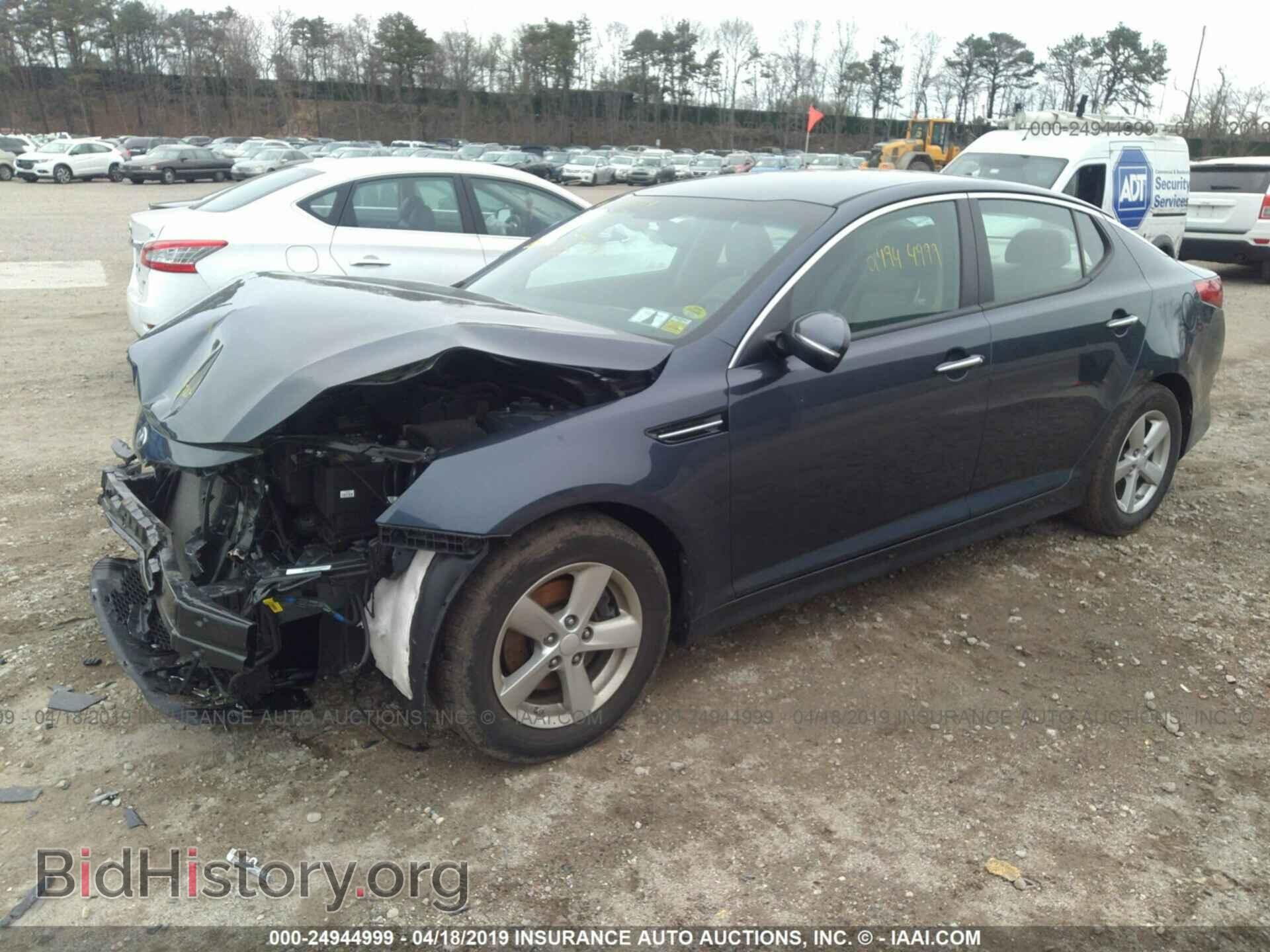 2015 KIA OPTIMA - VIN: KNAGM4A70F5587864 - Photo 2