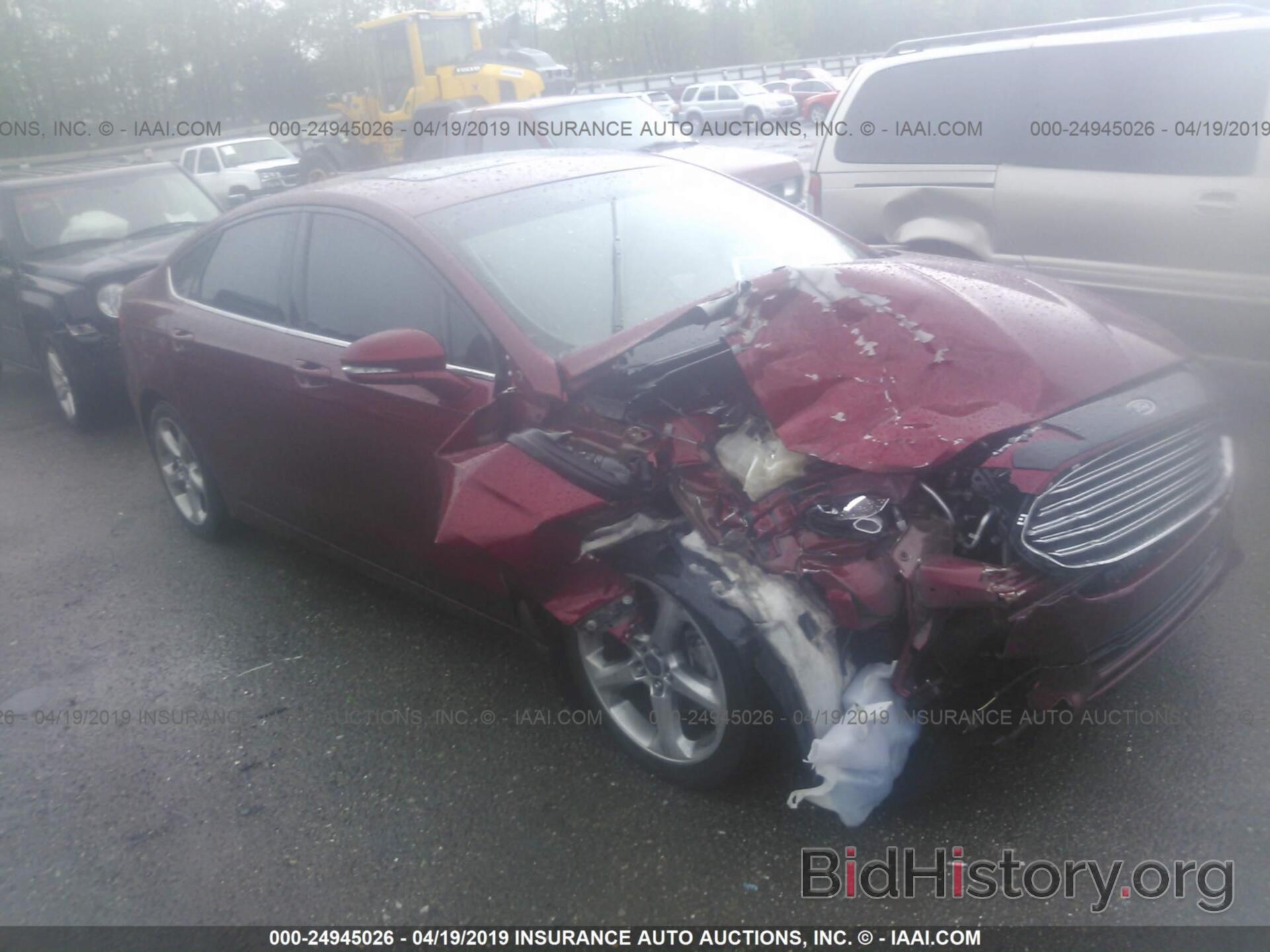 Photo 3FA6P0H95DR317485 - FORD FUSION 2013