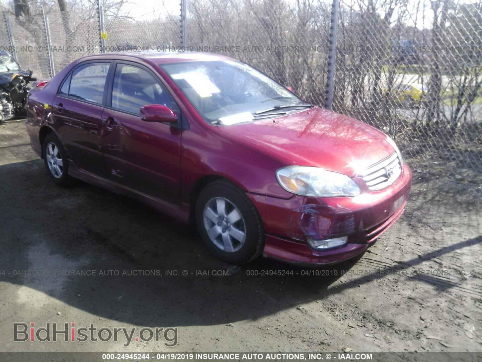Фотография 2T1BR38E63C109721 - TOYOTA COROLLA 2003