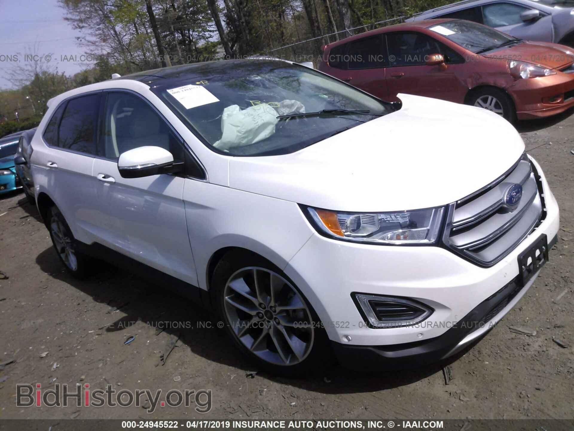 Фотография 2FMPK4K8XJBB12075 - FORD EDGE 2018