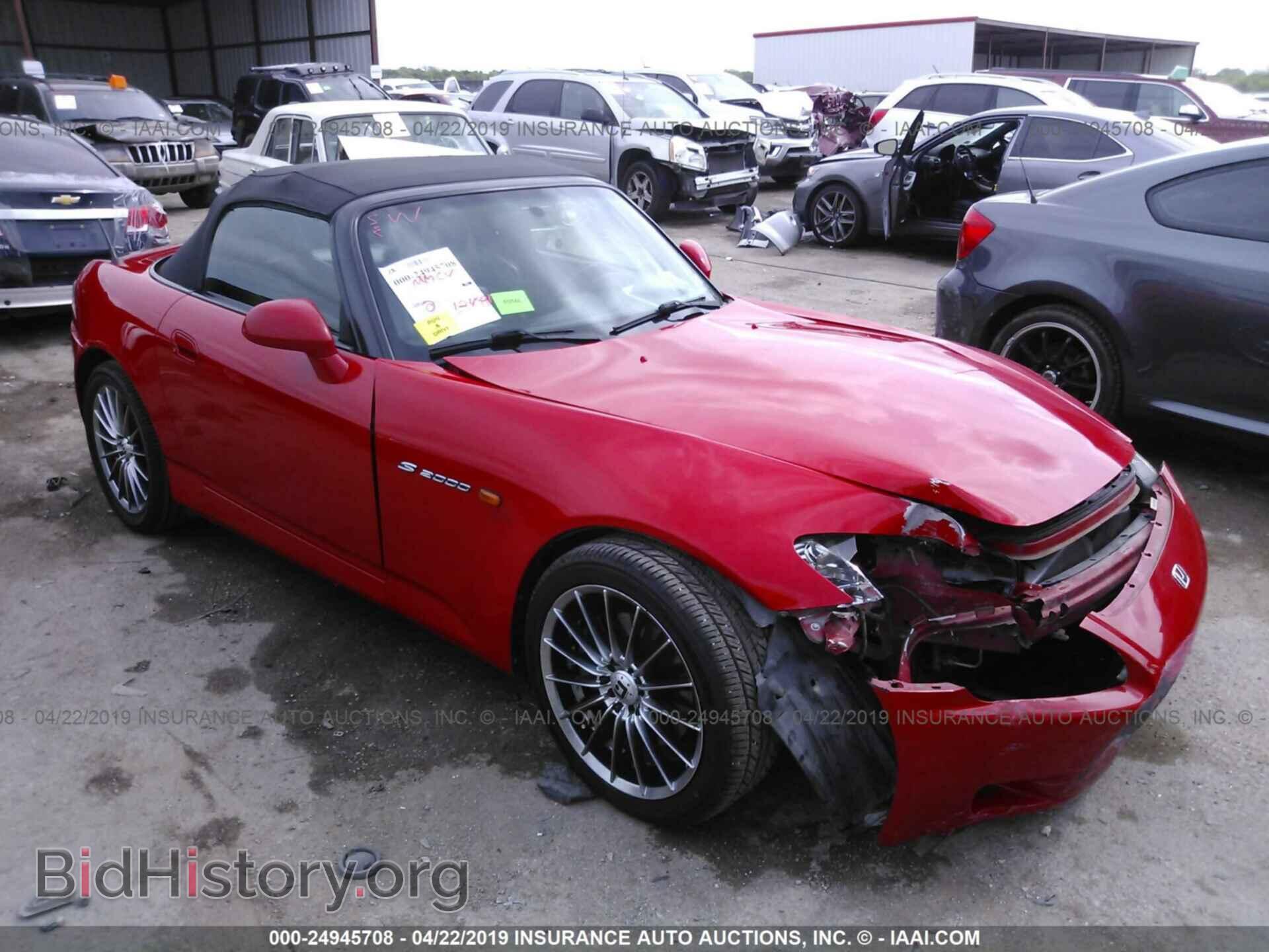 Фотография JHMAP1143YT002633 - HONDA S2000 2000