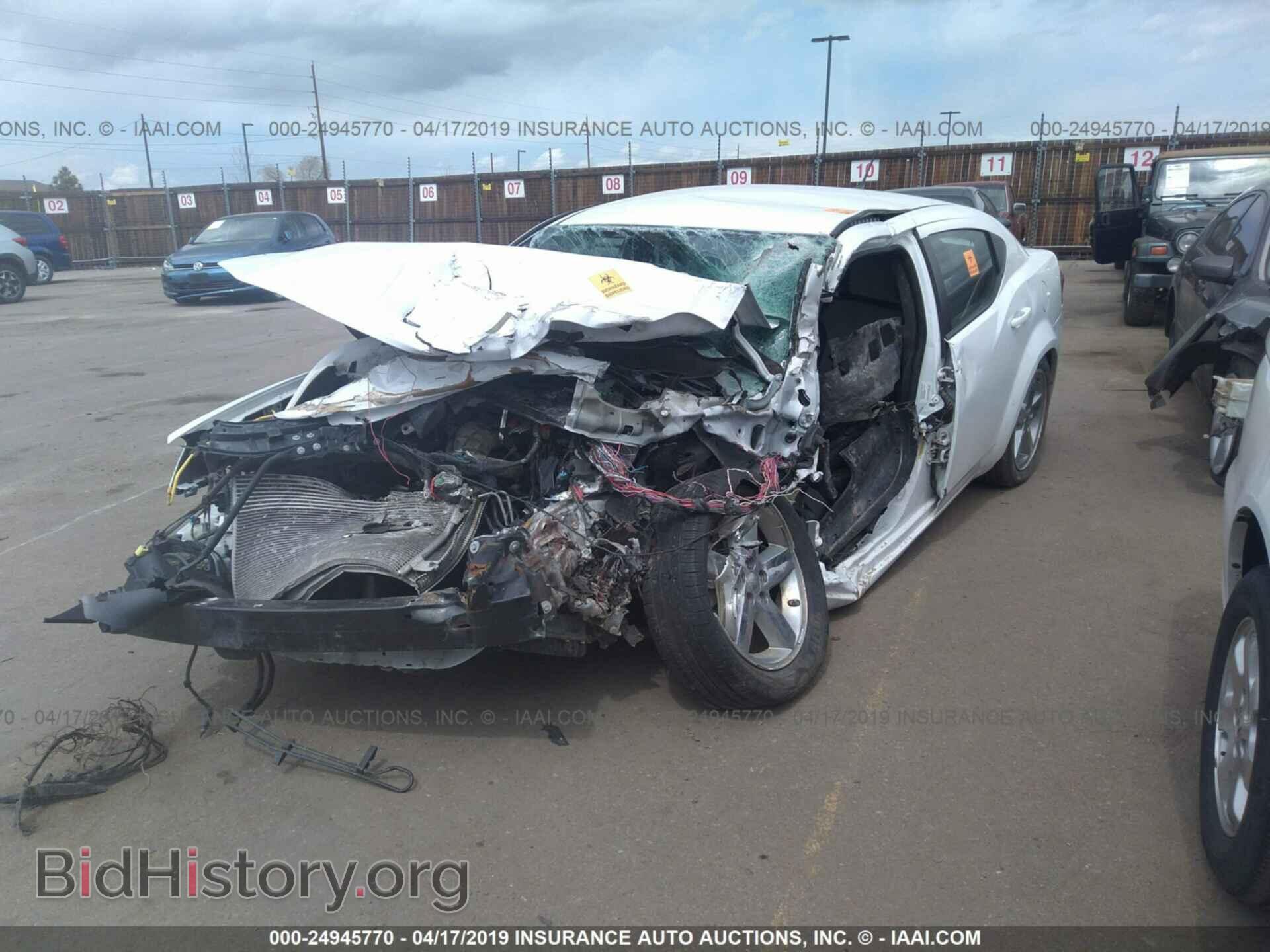 2013 DODGE AVENGER - VIN: 1C3CDZAB9DN567889 - Фото 2