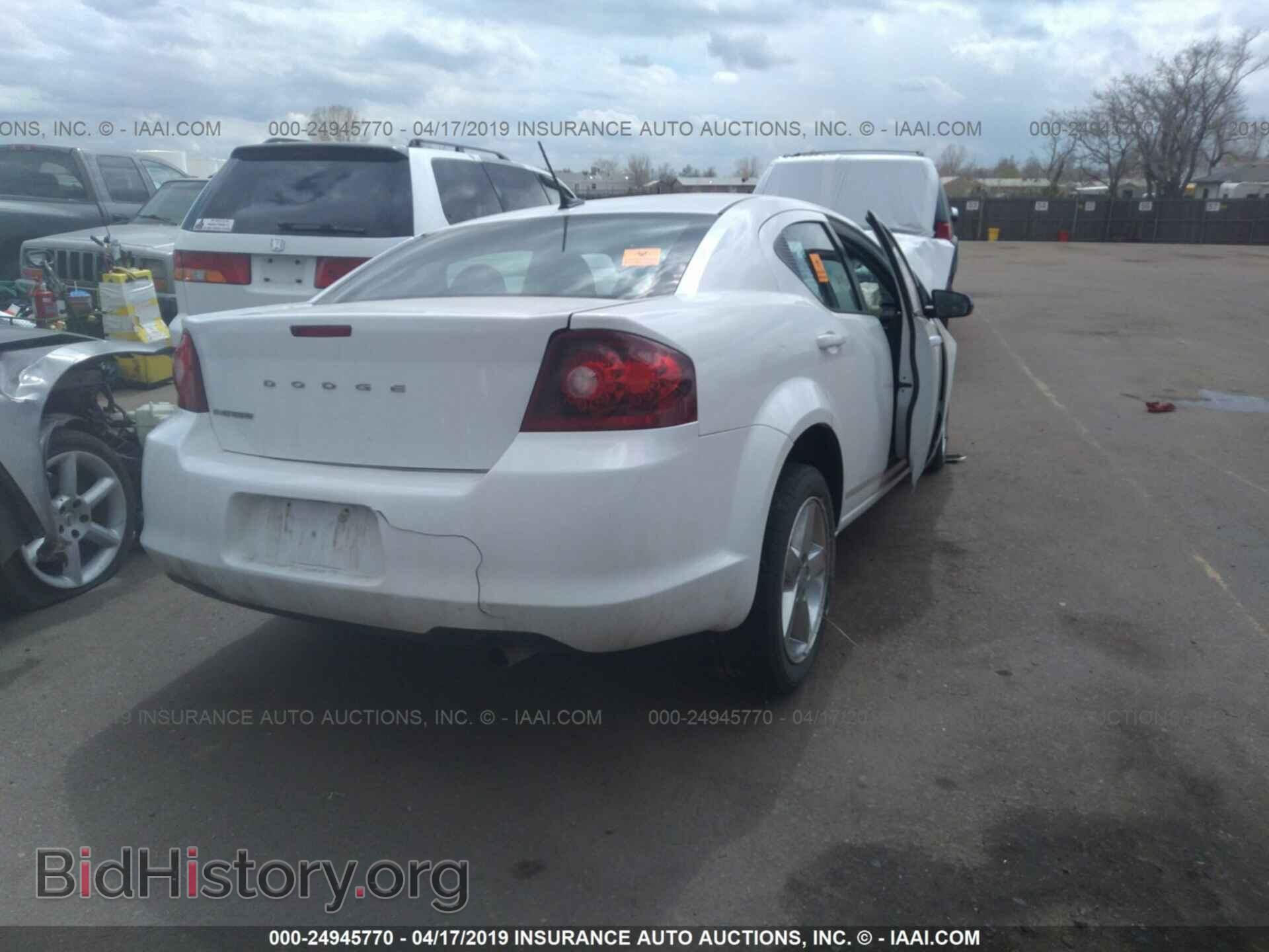 2013 DODGE AVENGER - VIN: 1C3CDZAB9DN567889 - Фото 4
