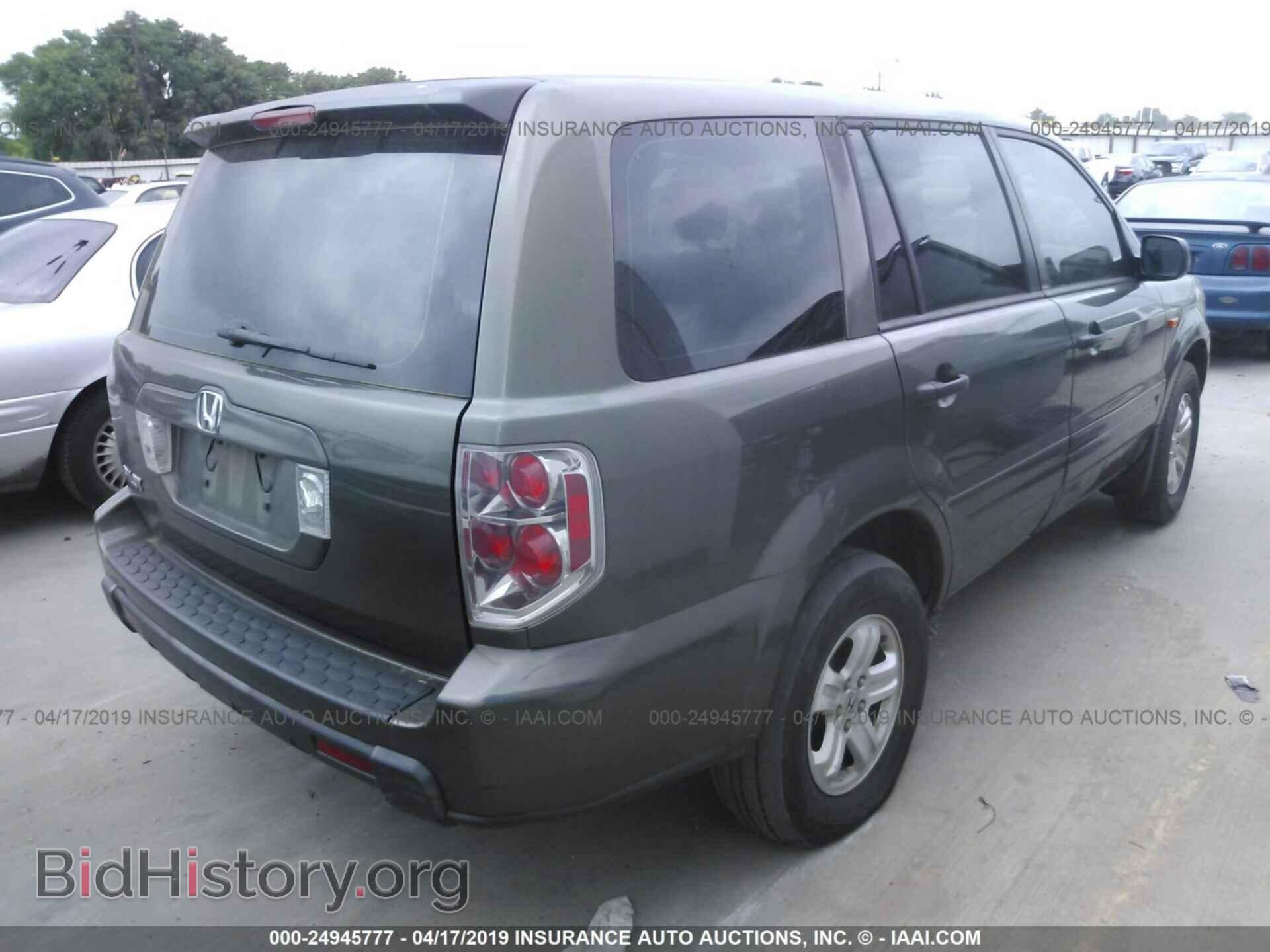 2006 HONDA PILOT - VIN: 5FNYF28166B048896 - Фото 4