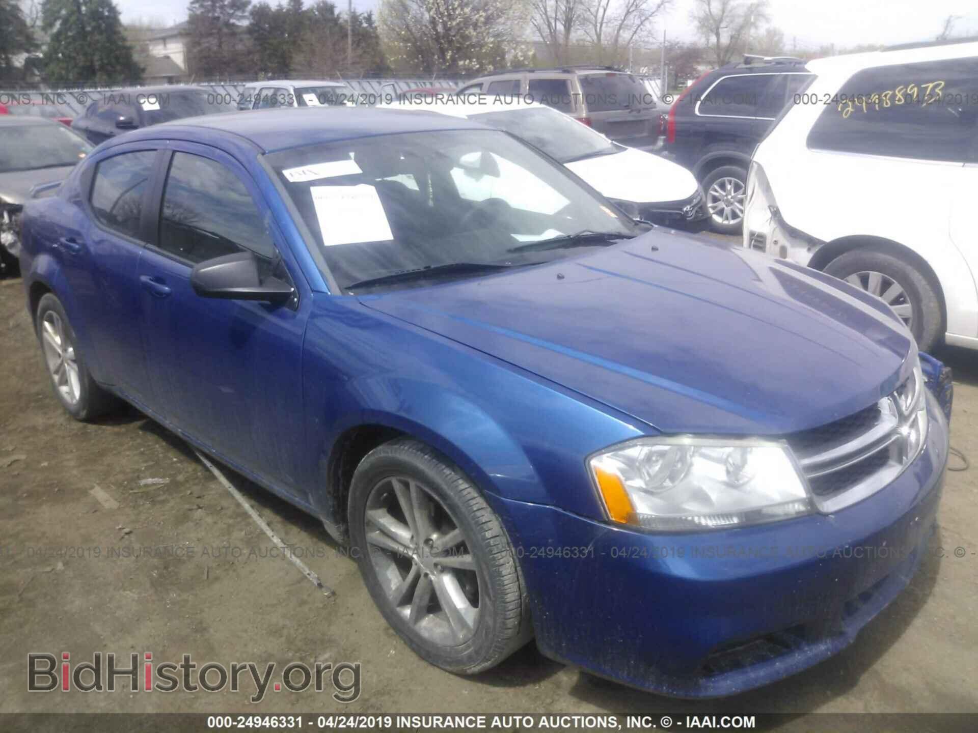 Фотография 1C3CDZAG6DN506852 - DODGE AVENGER 2013